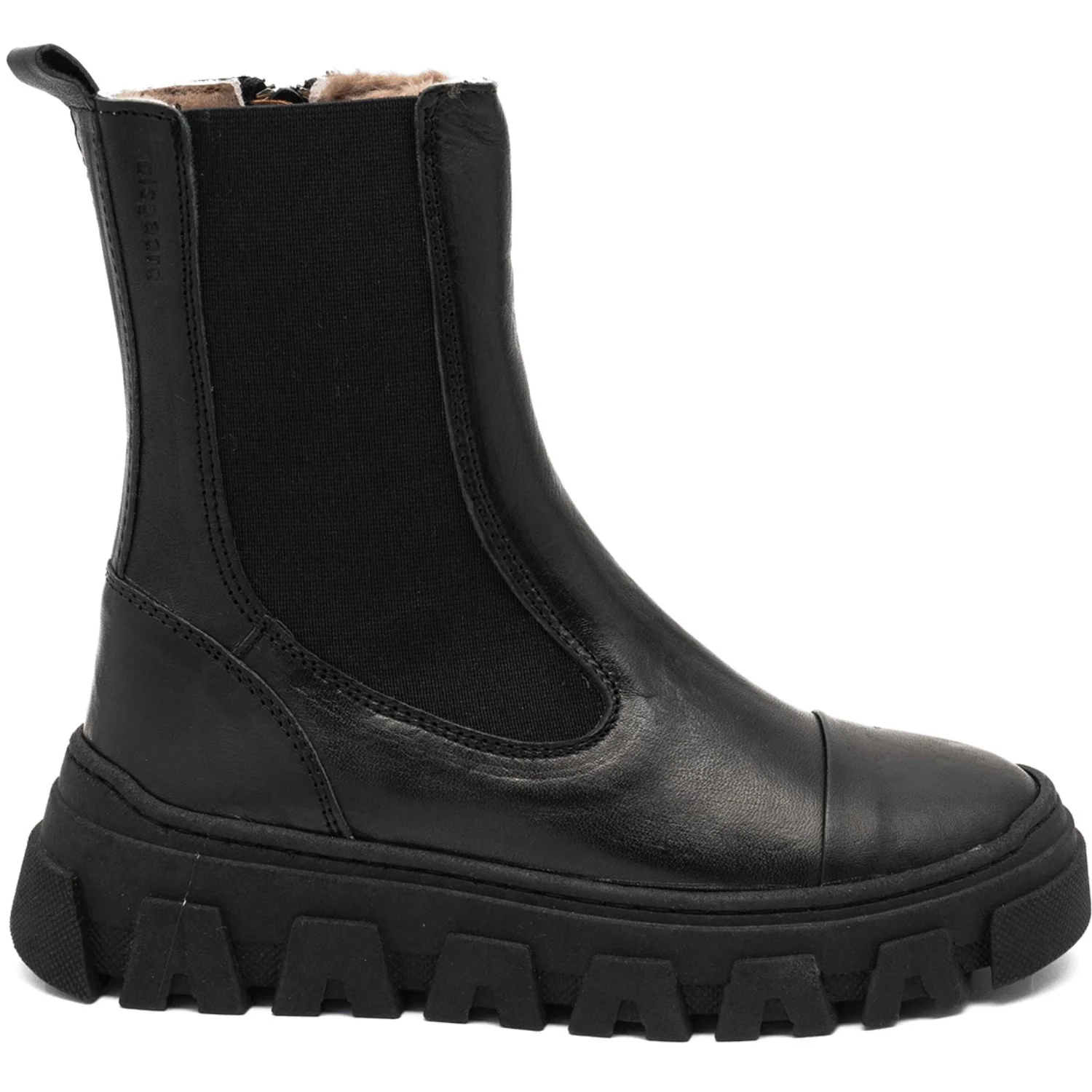 Bisgaard Black Nilla Lamb Boot - Image 8