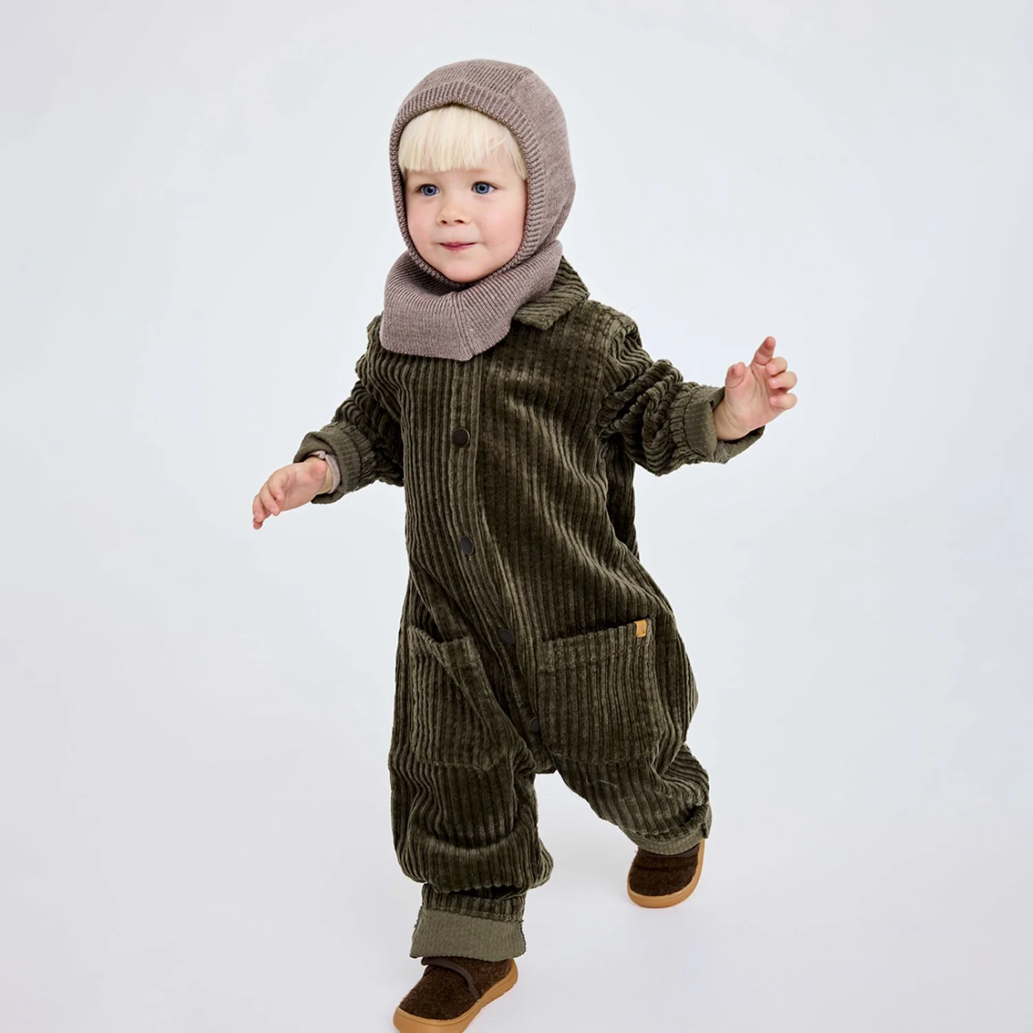 Bisgaard Brown Barefoot Basic Home Shoe - Image 2