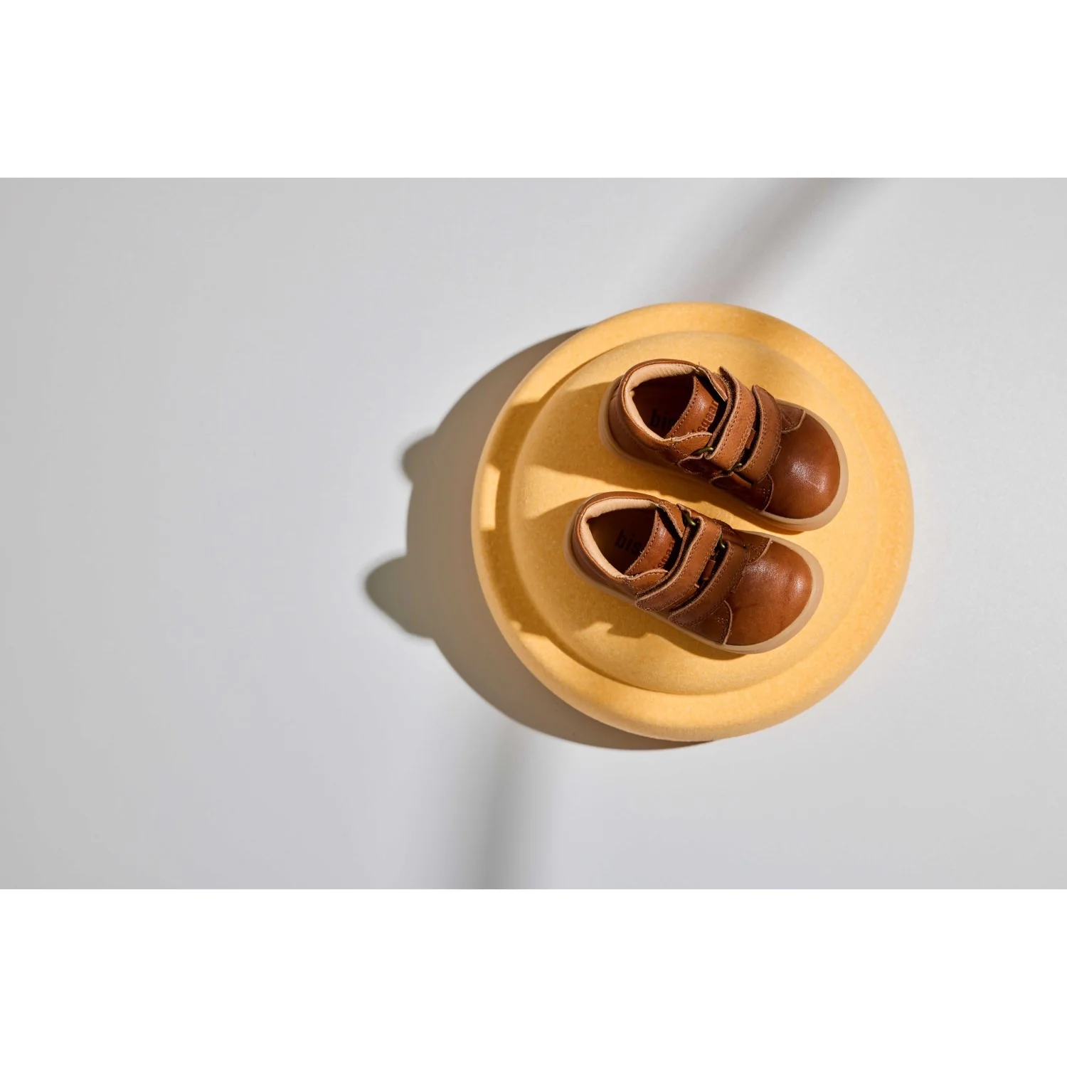 Bisgaard Cognac Barefoot Dex First Step Shoe - Image 8