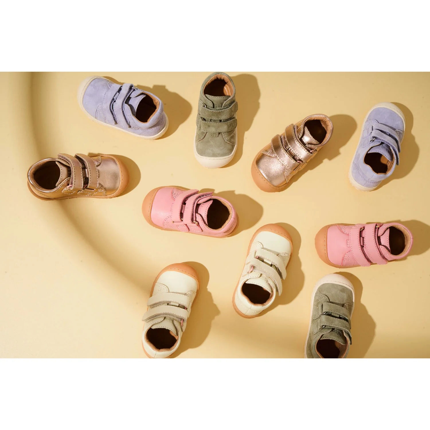 Bisgaard Gold Hale V First Step Shoes - Image 2