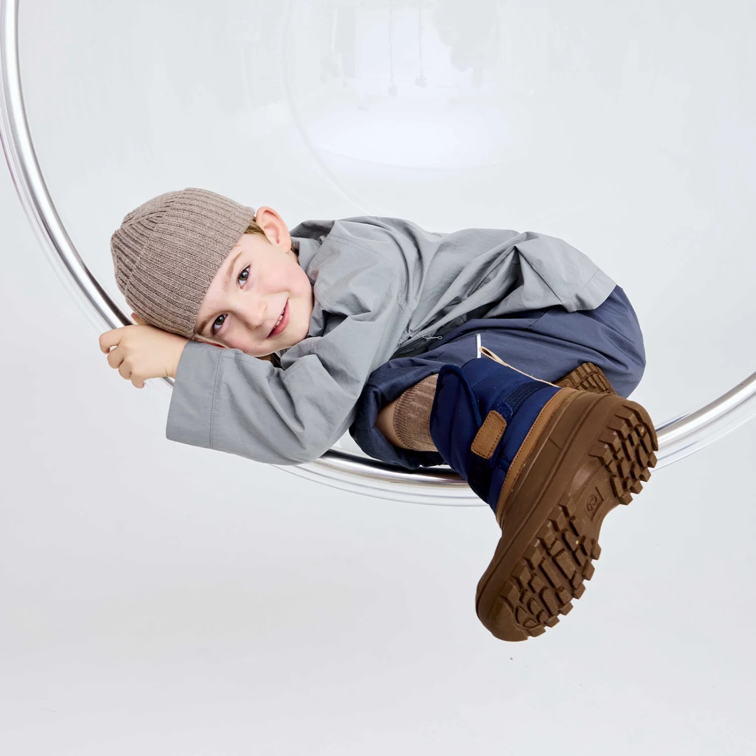 Bisgaard Navy Pacson Boot - Image 2