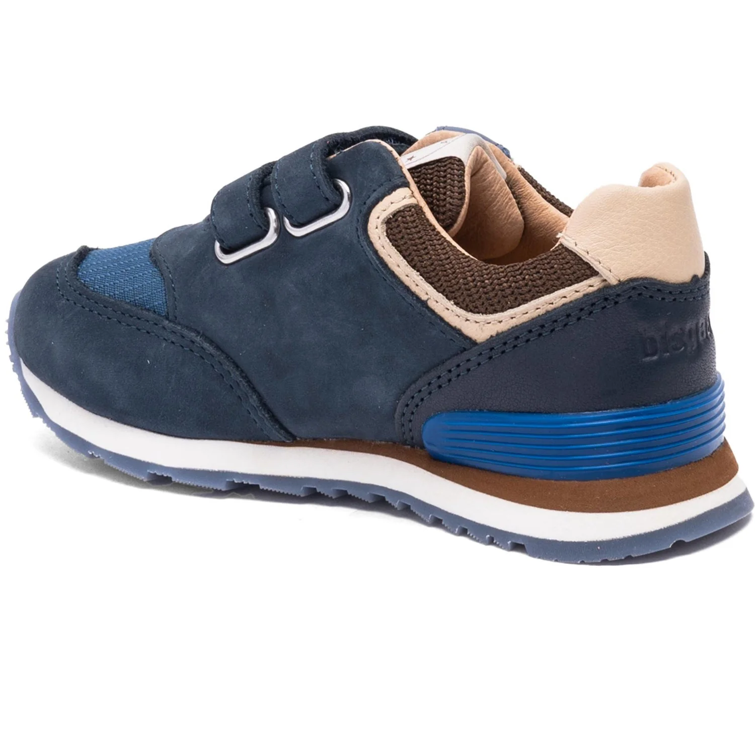 Bisgaard Navy Winston Velcro Shoe - Image 5