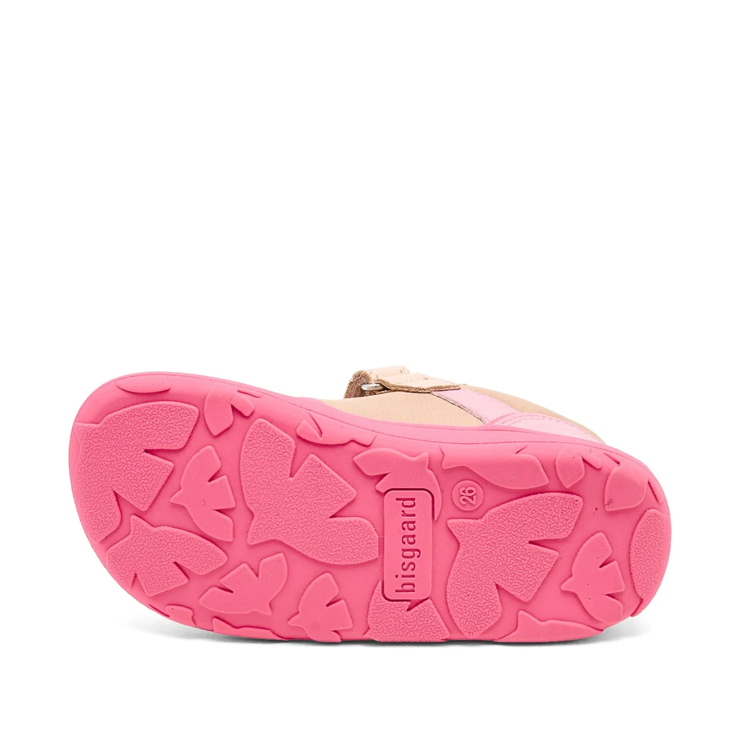 Bisgaard Pink Barefoot Baloo Velcro Shoe - Image 2