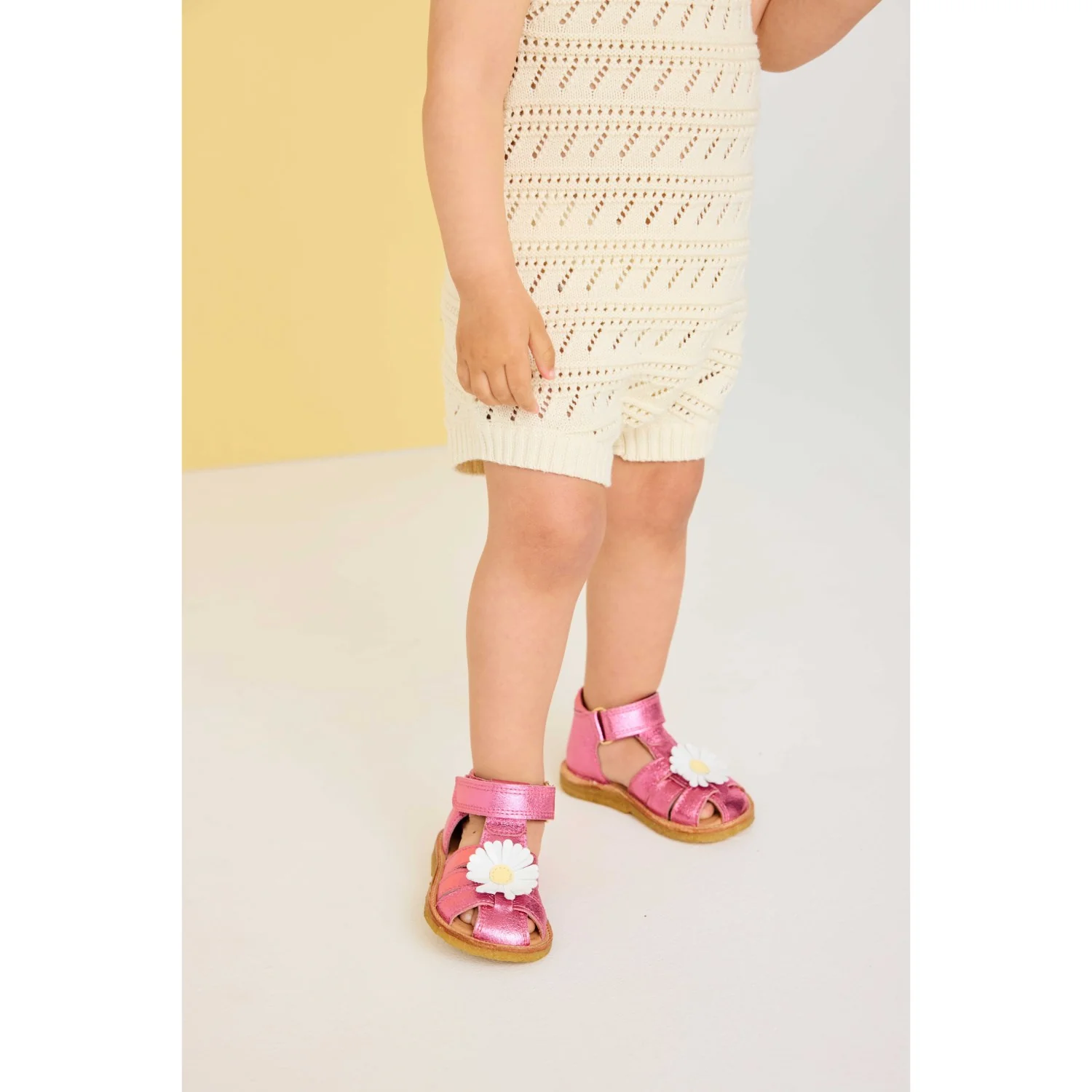 Bisgaard Pink Metallic Kaia Sandal - Image 7