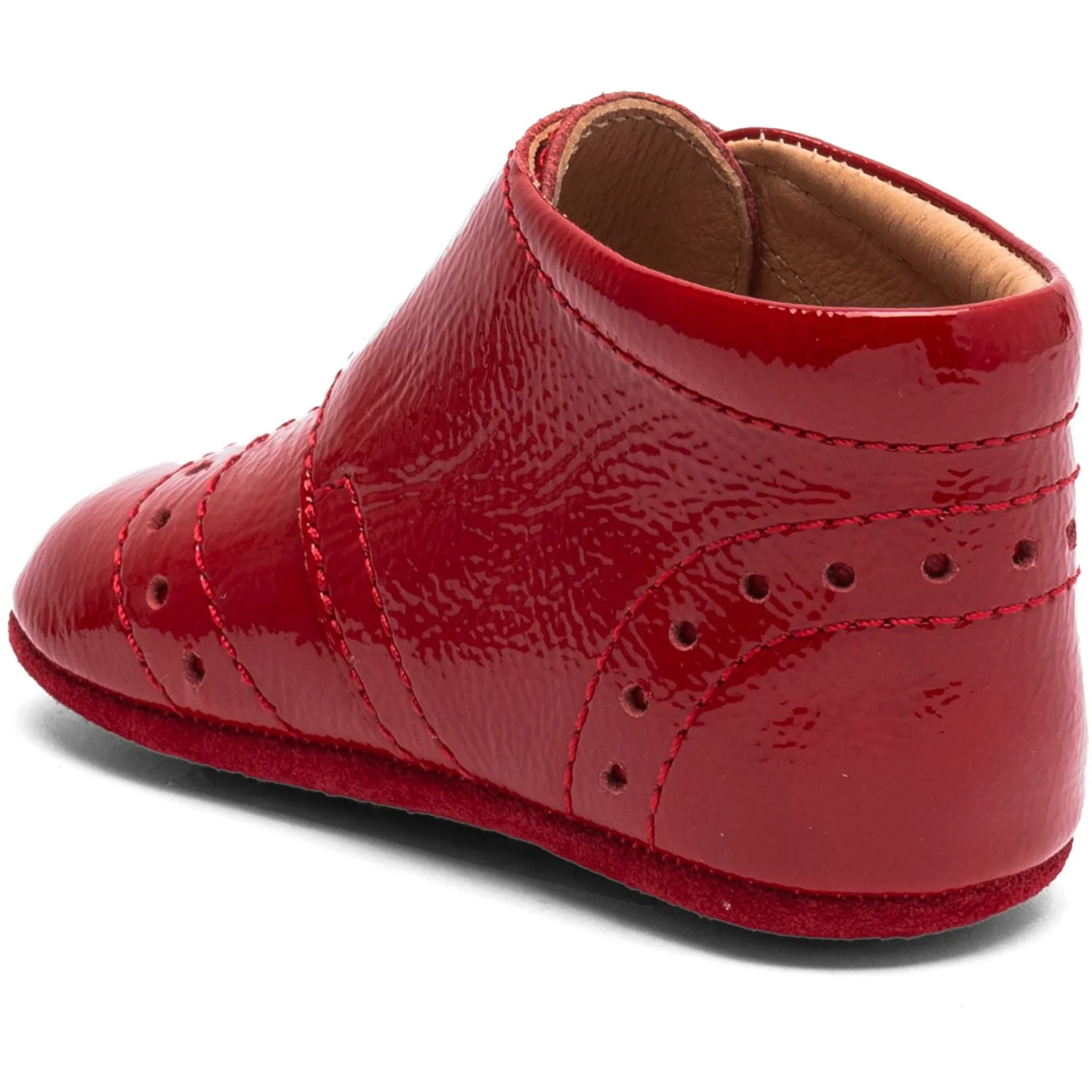 Bisgaard Red Patent Petit Home Shoe - Image 5