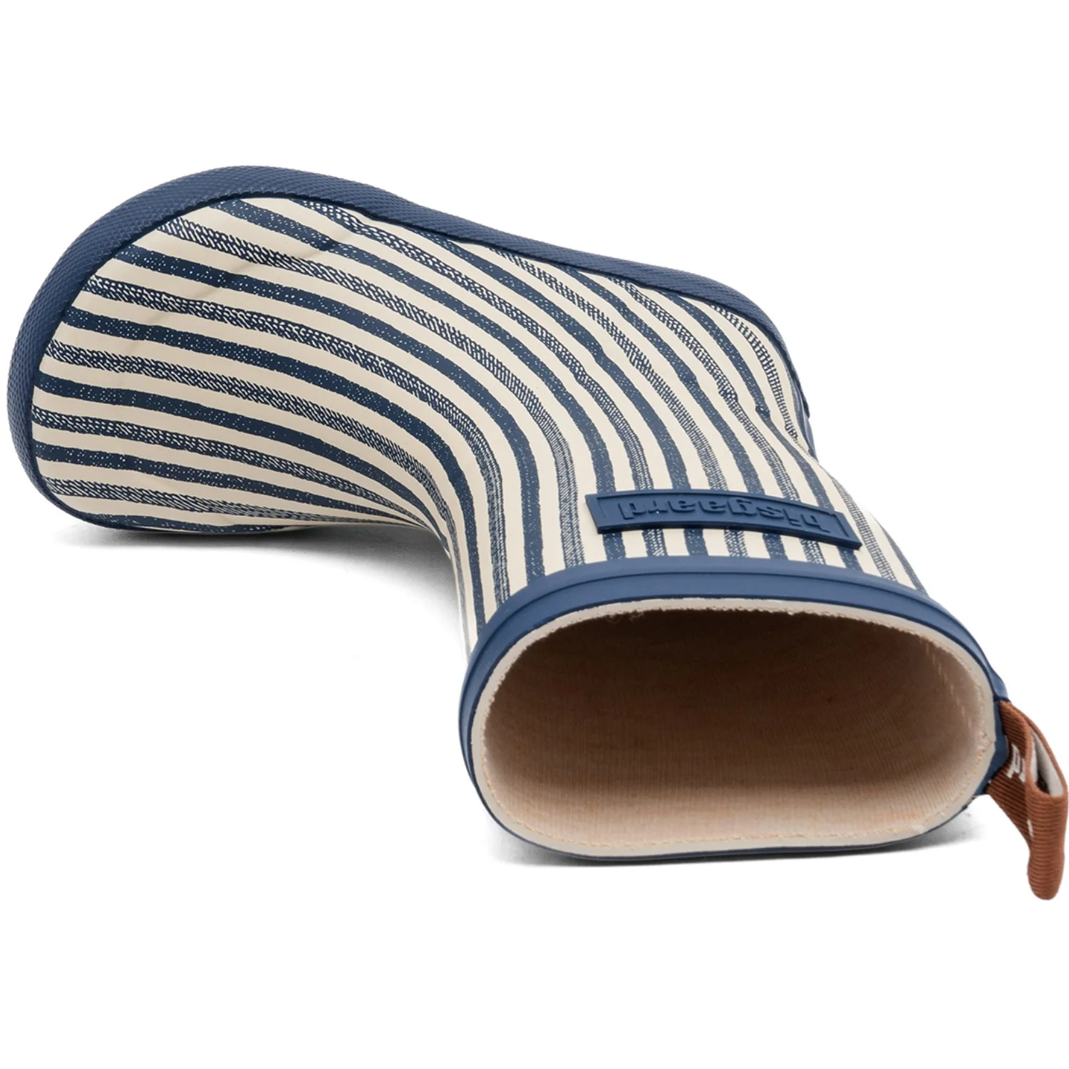 Bisgaard Sailor Stripes Barefoot High Rubber Boot - Image 3
