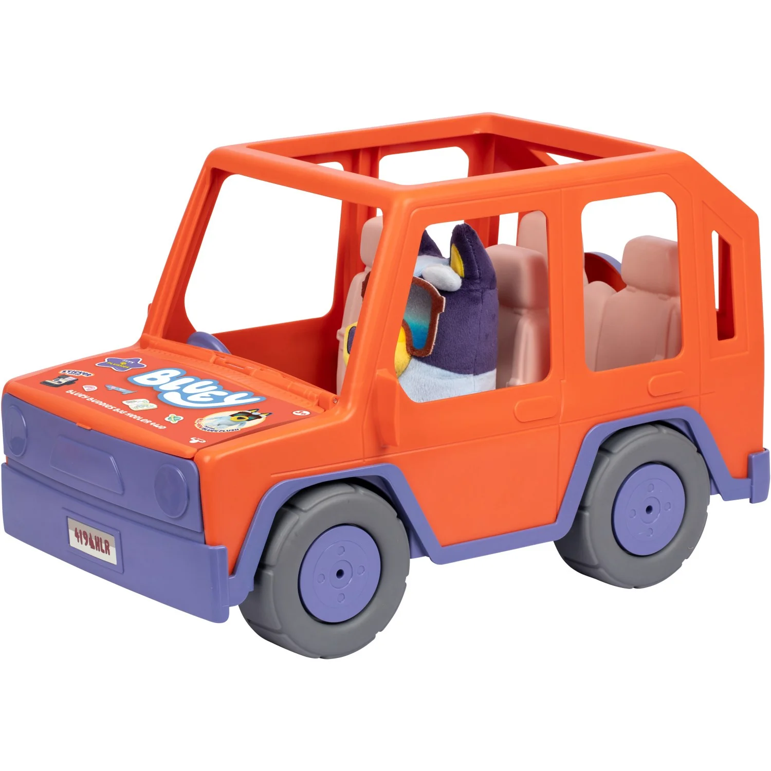 Bluey Big Heeler Car 4WD W/plush - Image 12