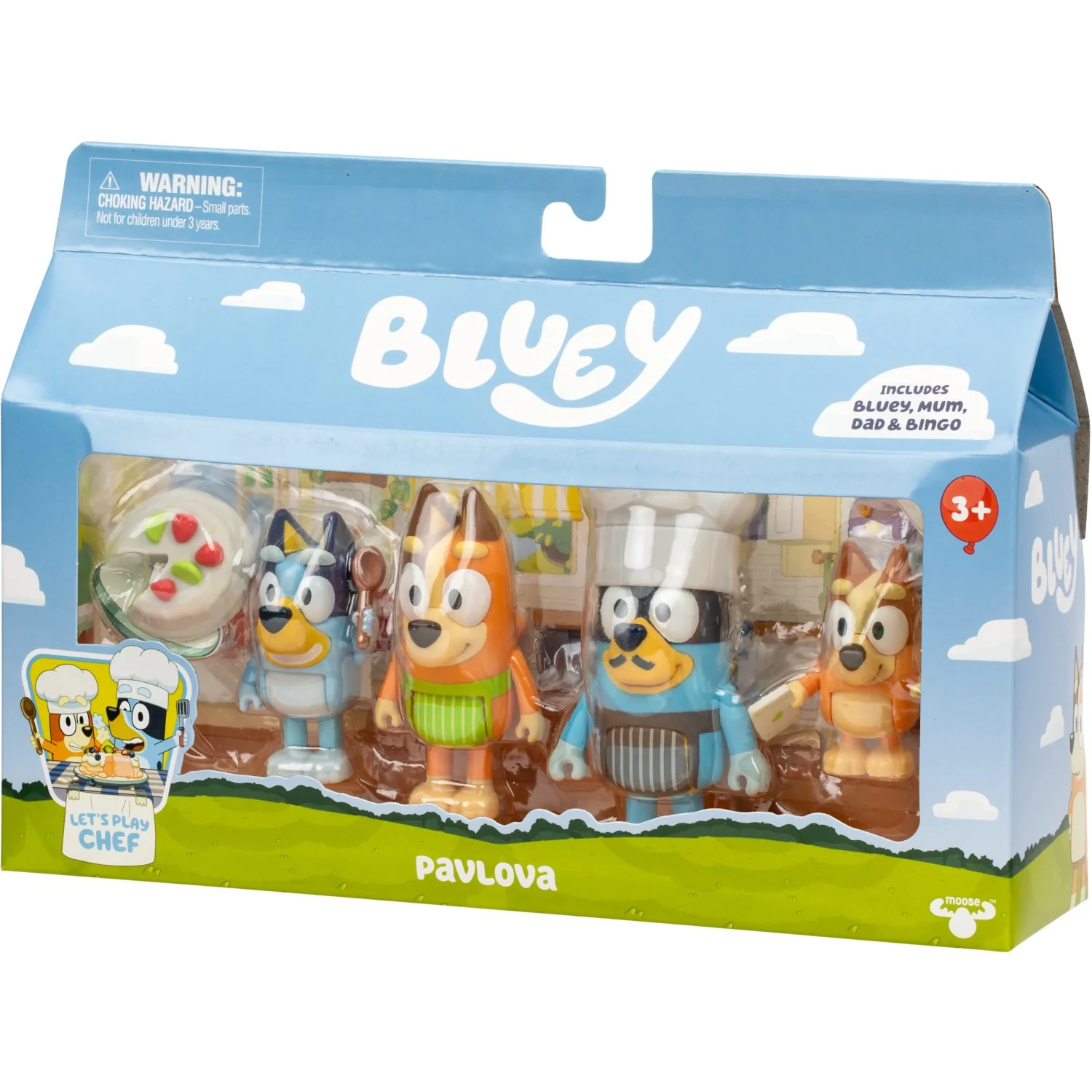 Bluey Figure 4-Pack Dessert Time Pavlova - Image 5