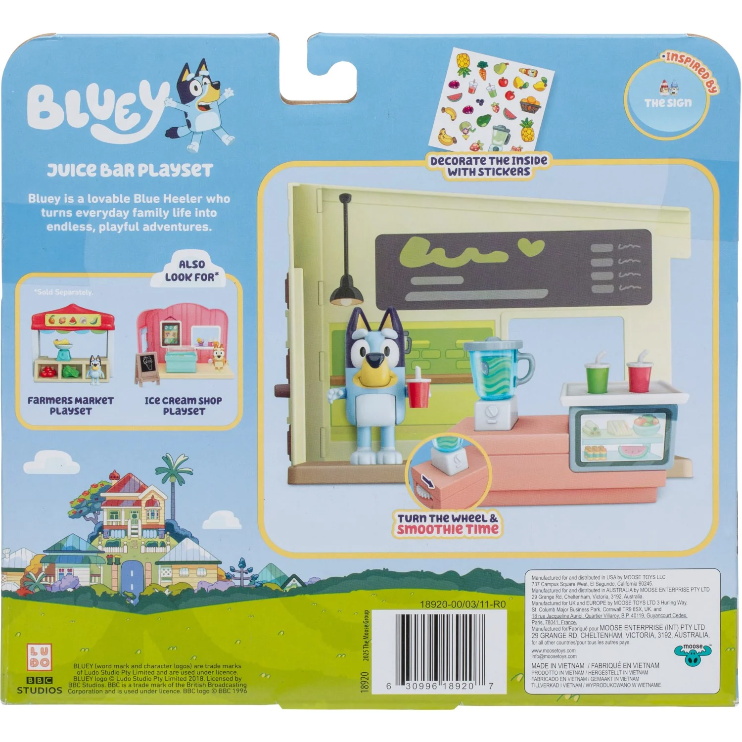 Bluey Mini Playset Juice Bar - Image 9