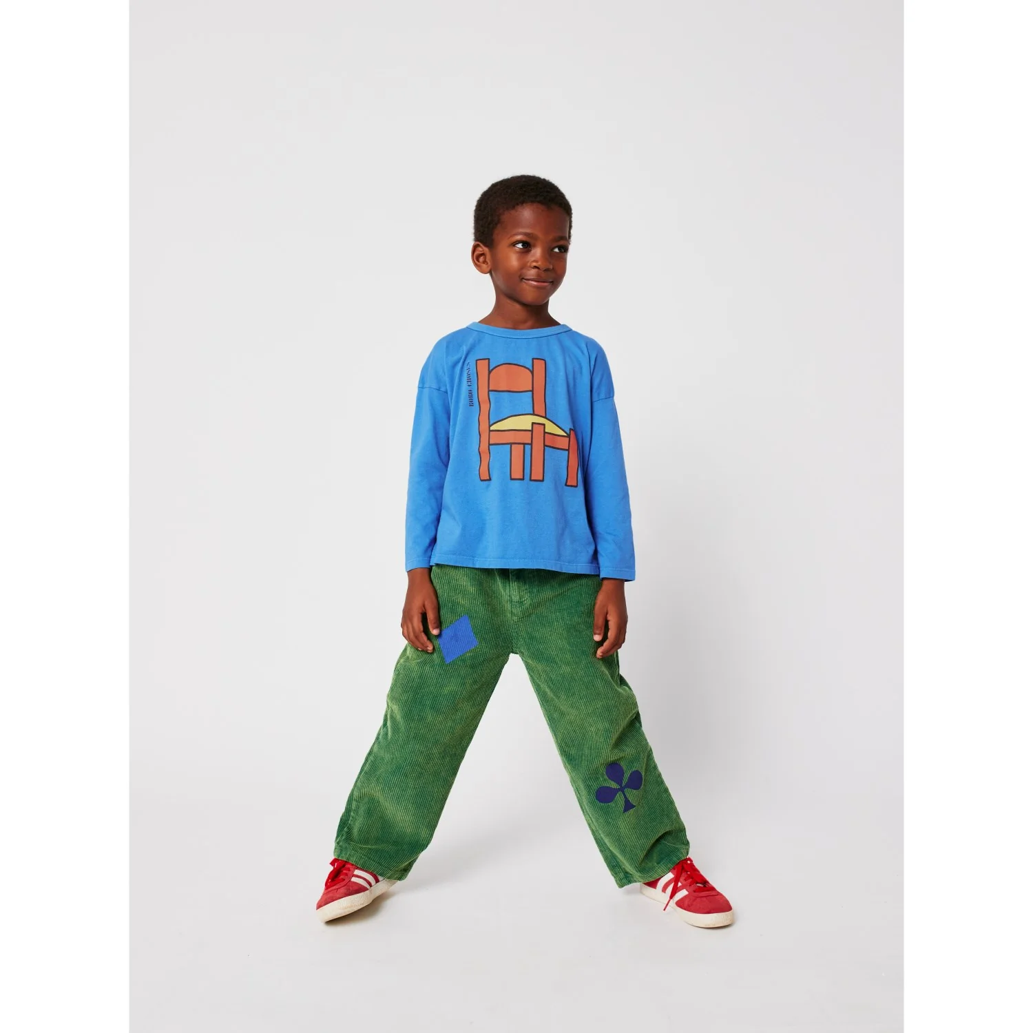 Bobo Choses Blue Chair T-Shirt - Image 5