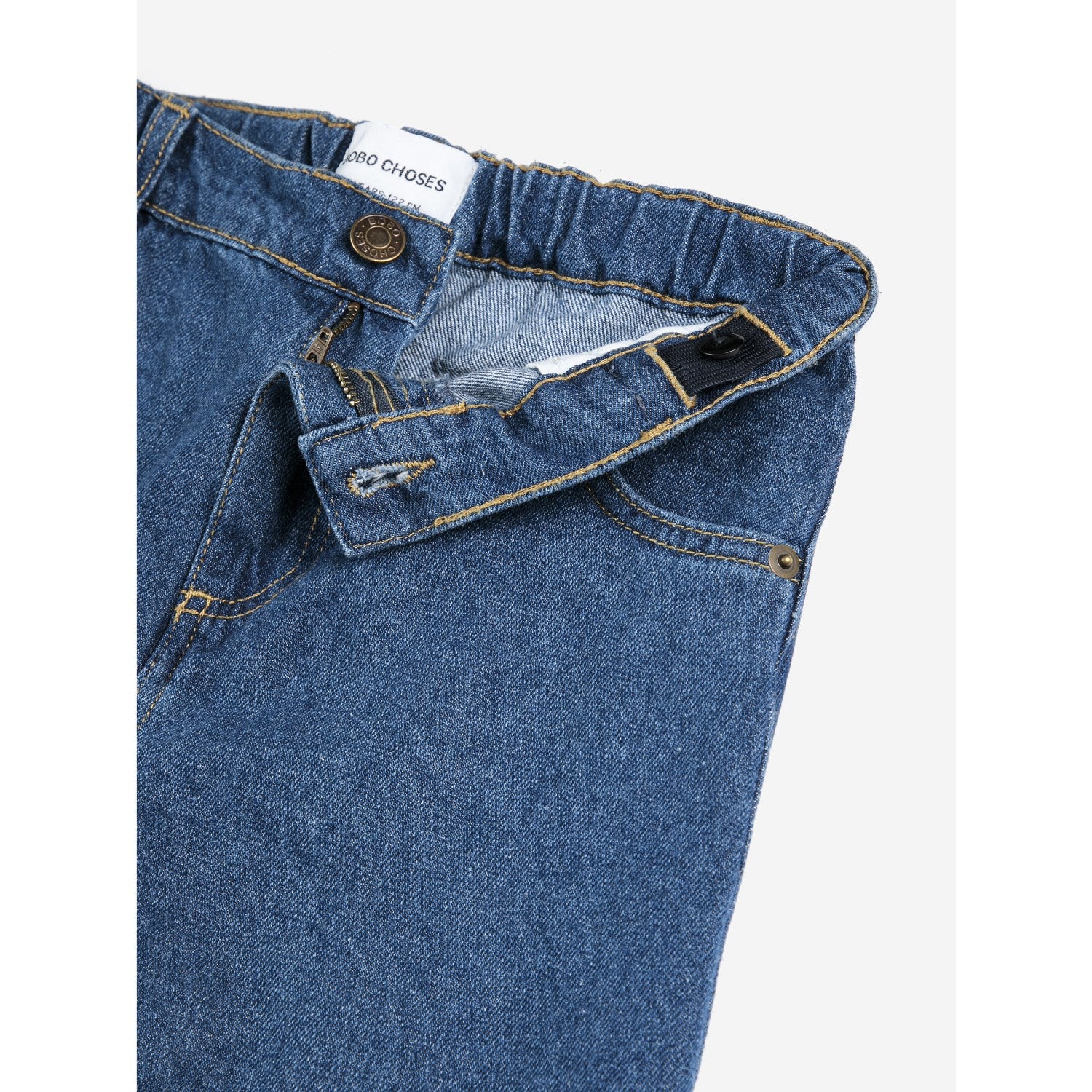 Bobo Choses Blue Denim Pants - Image 2