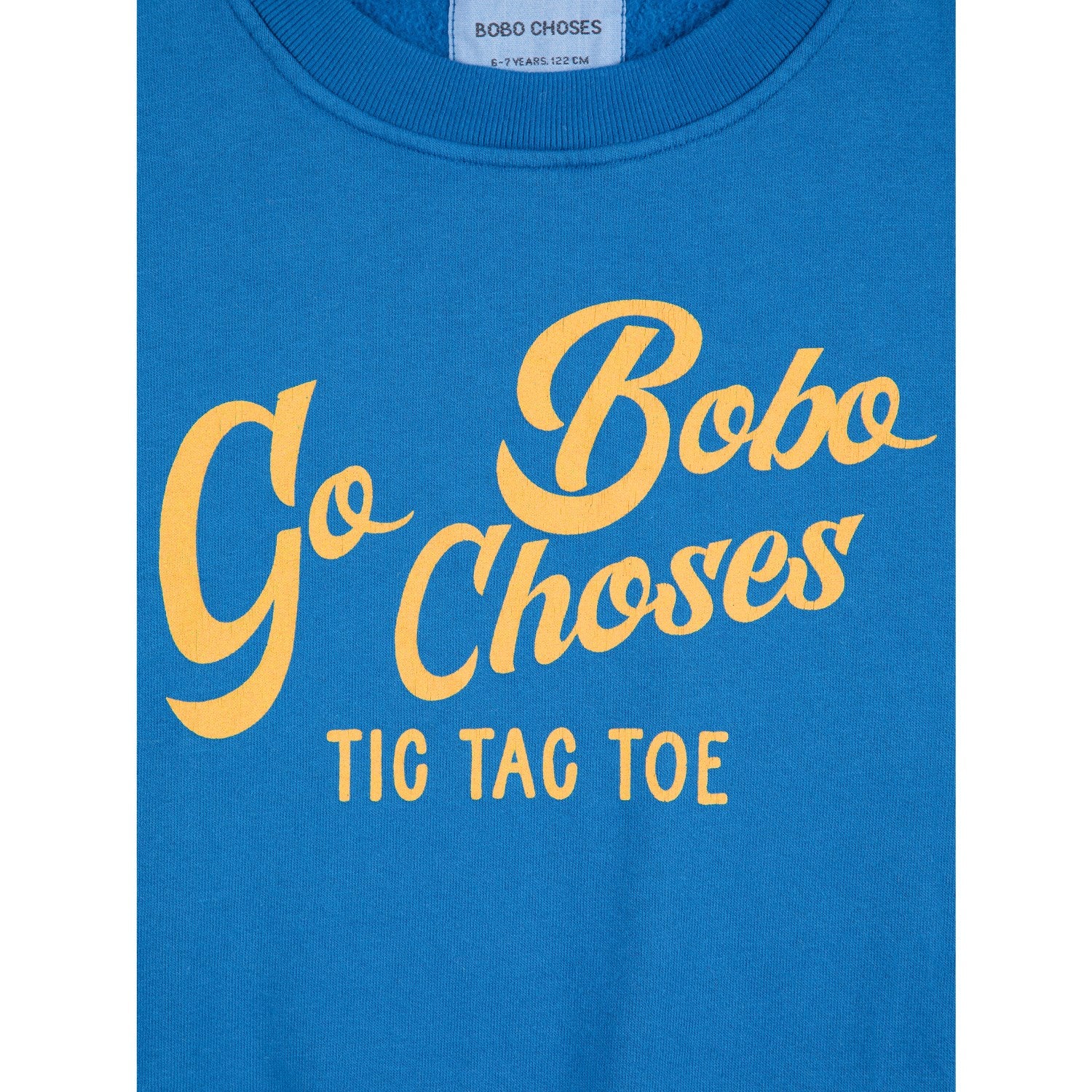 Bobo Choses Blue Go Bobo Sweatshirt - Image 2