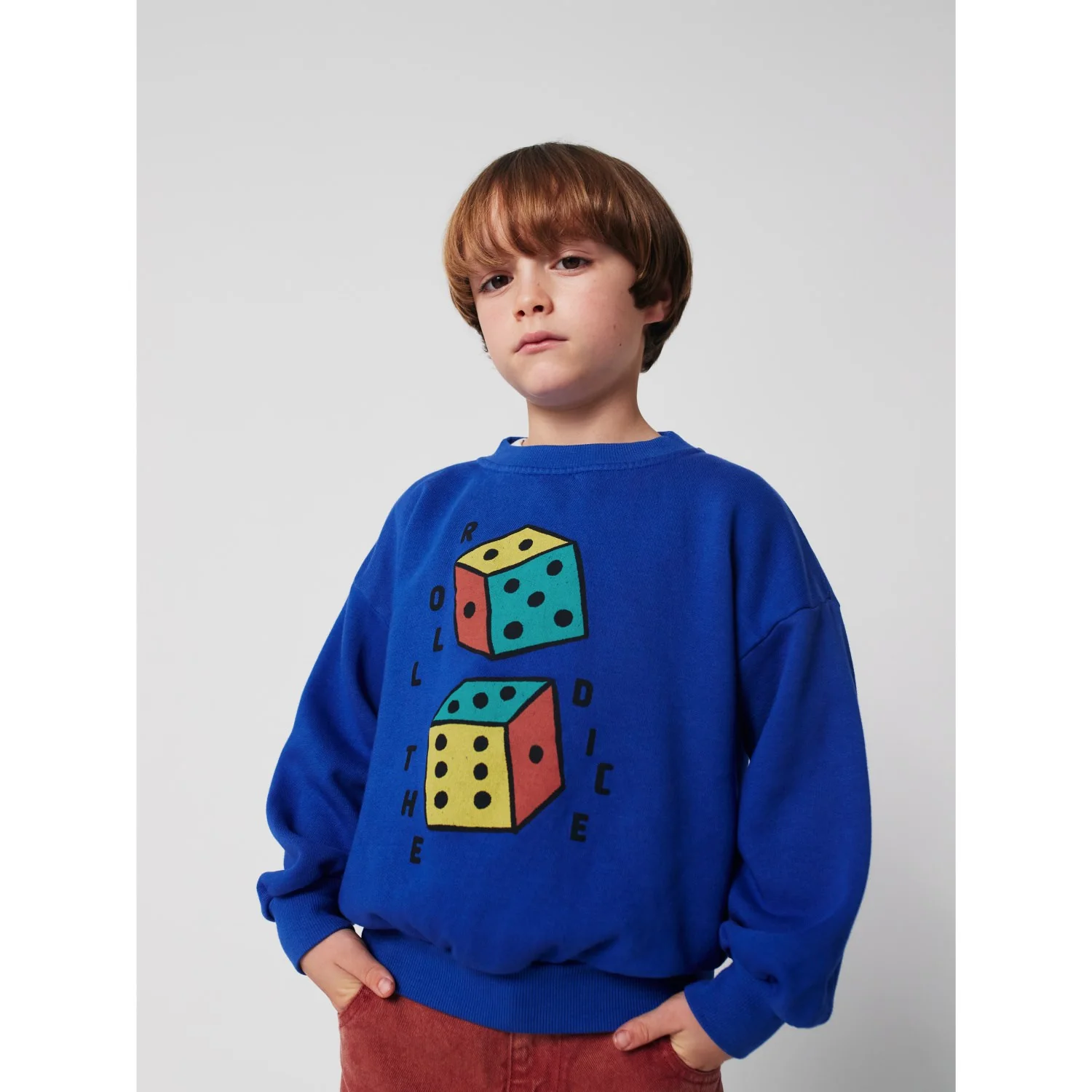 Bobo Choses Blue Roll The Dice Sweatshirt - Image 3