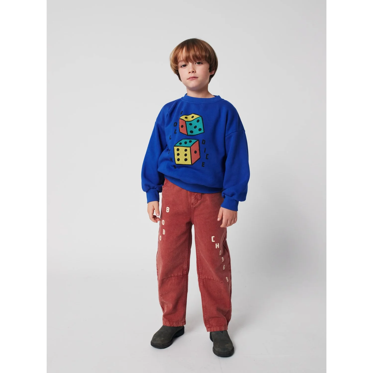 Bobo Choses Blue Roll The Dice Sweatshirt - Image 5