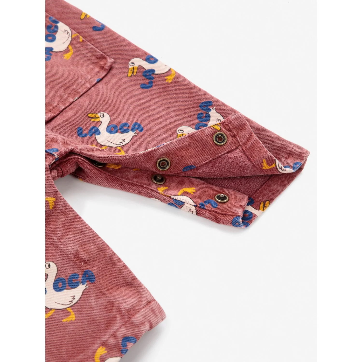 Bobo Choses Brown La Oca All Over Woven Overall - Image 6