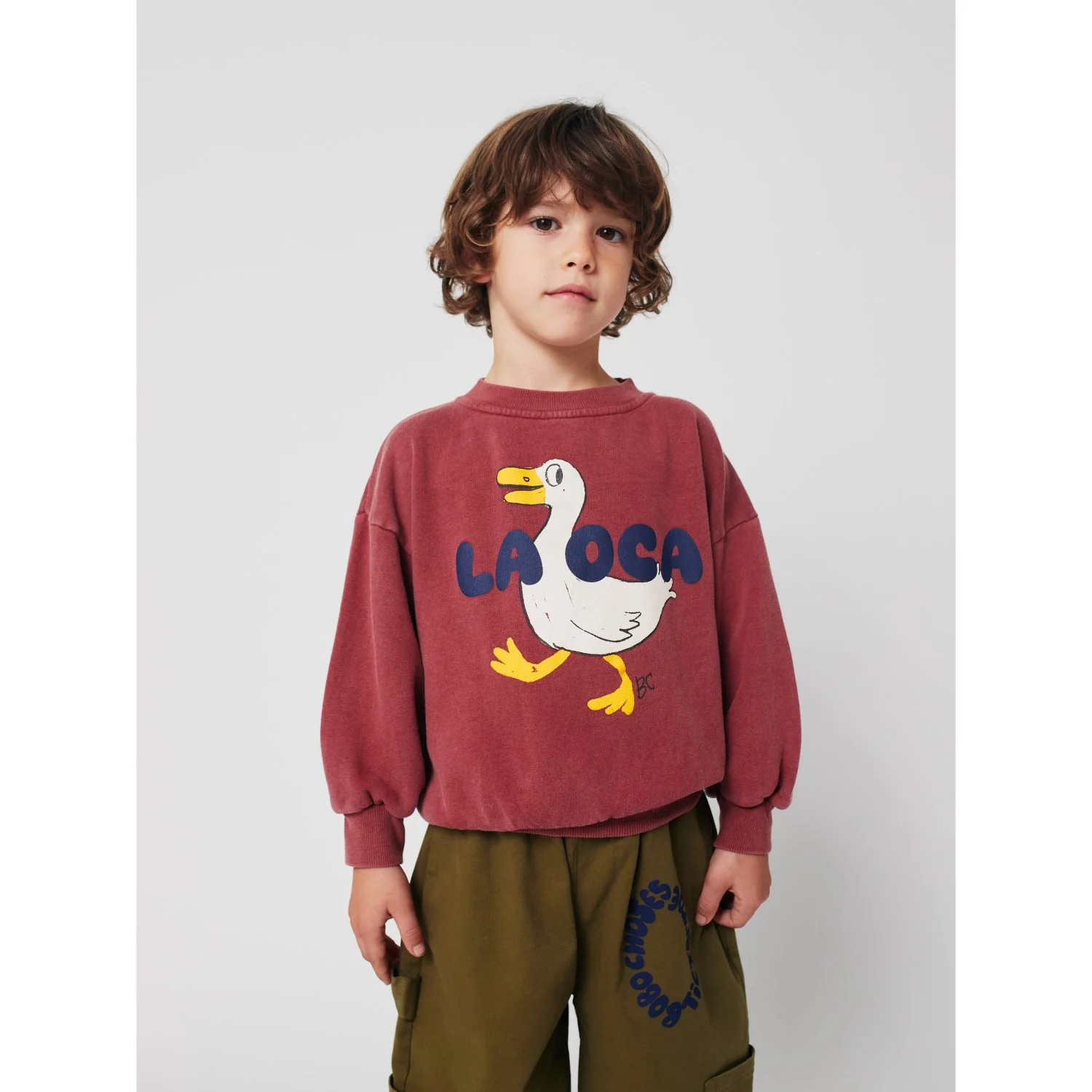 Bobo Choses Brown La Oca Sweatshirt - Image 3