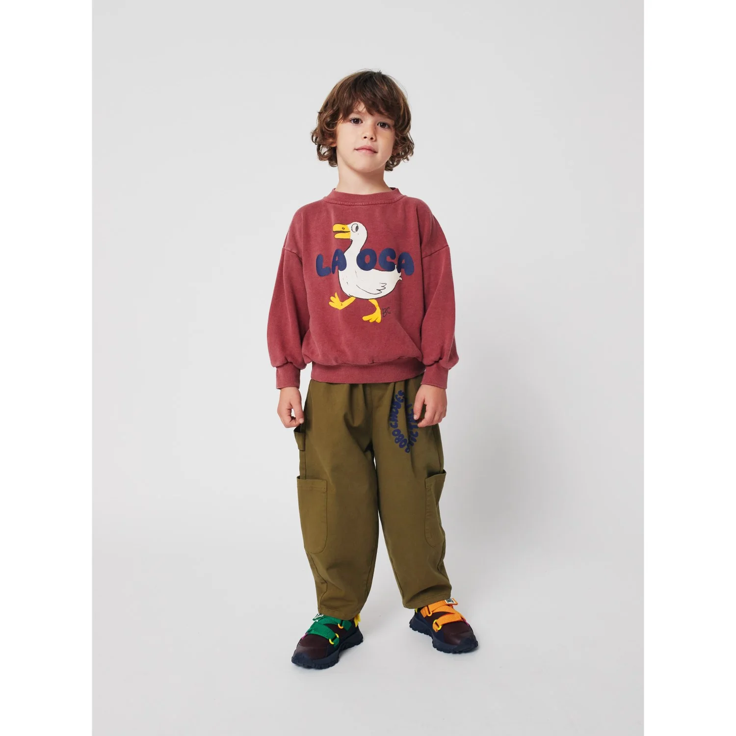 Bobo Choses Brown La Oca Sweatshirt - Image 4