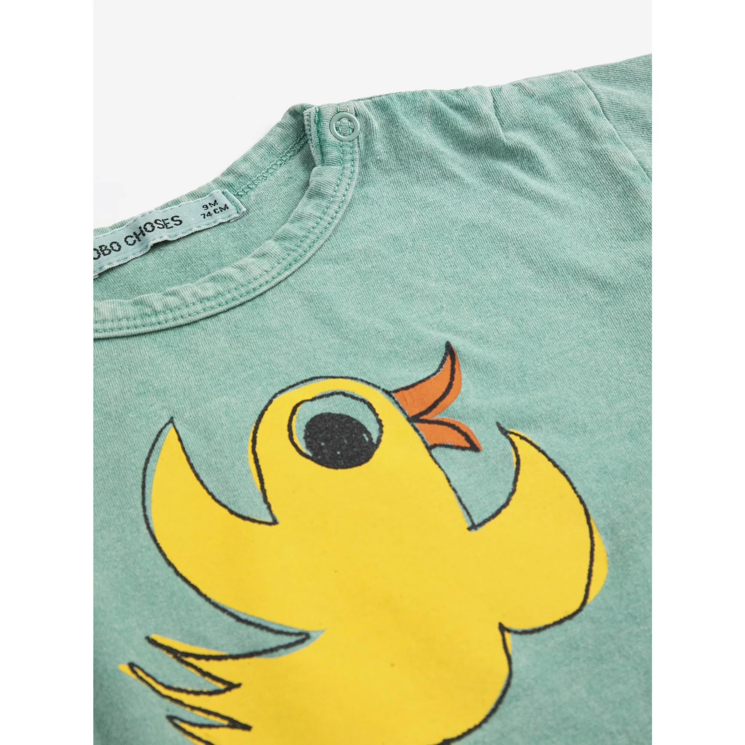 Bobo Choses Green Flying Oranges T-Shirt - Image 6