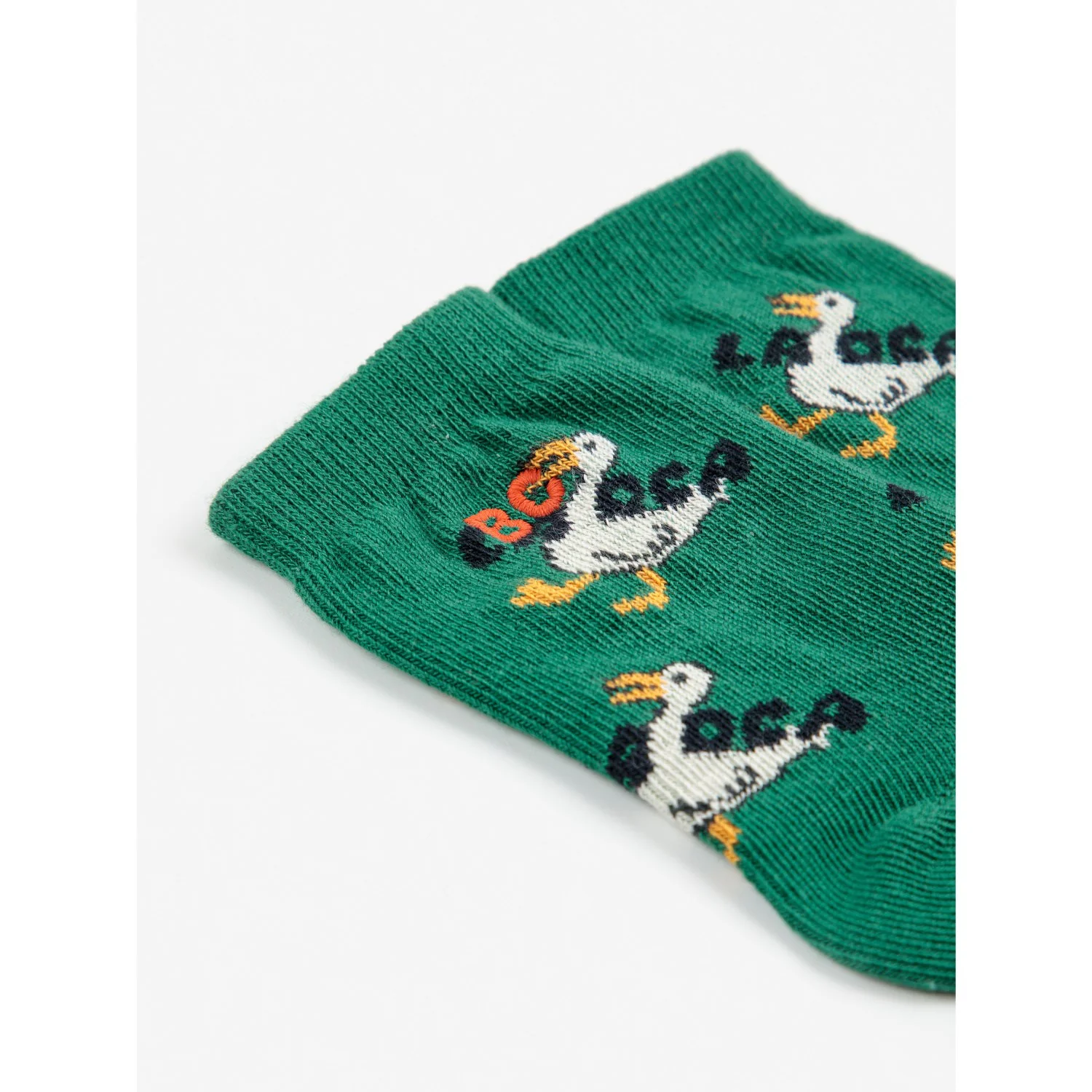 Bobo Choses Green La Oca All Over Short Socks - Image 3
