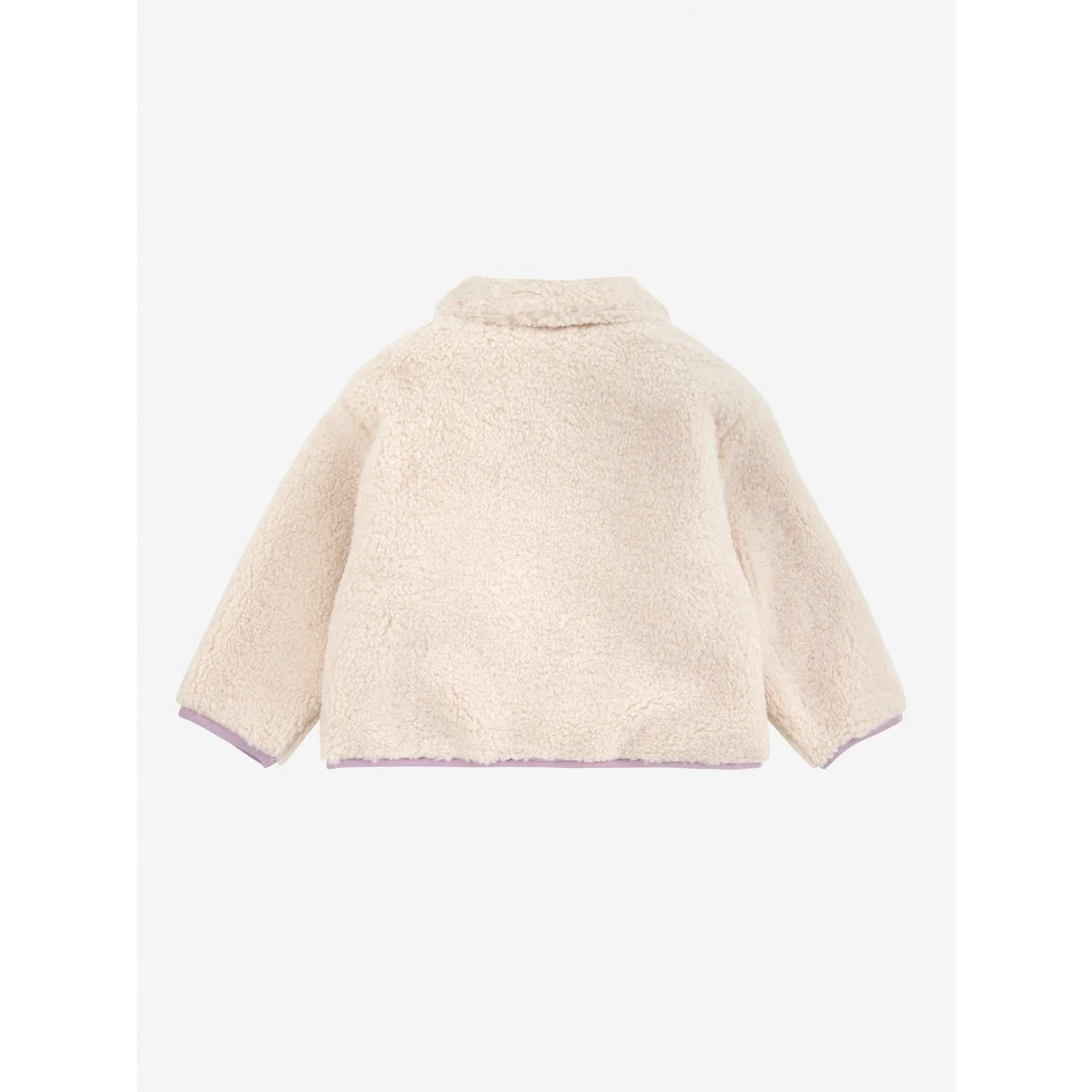 Bobo Choses Lavender Game Pawns All Over Reversible Sheepskin Jacket - Image 10