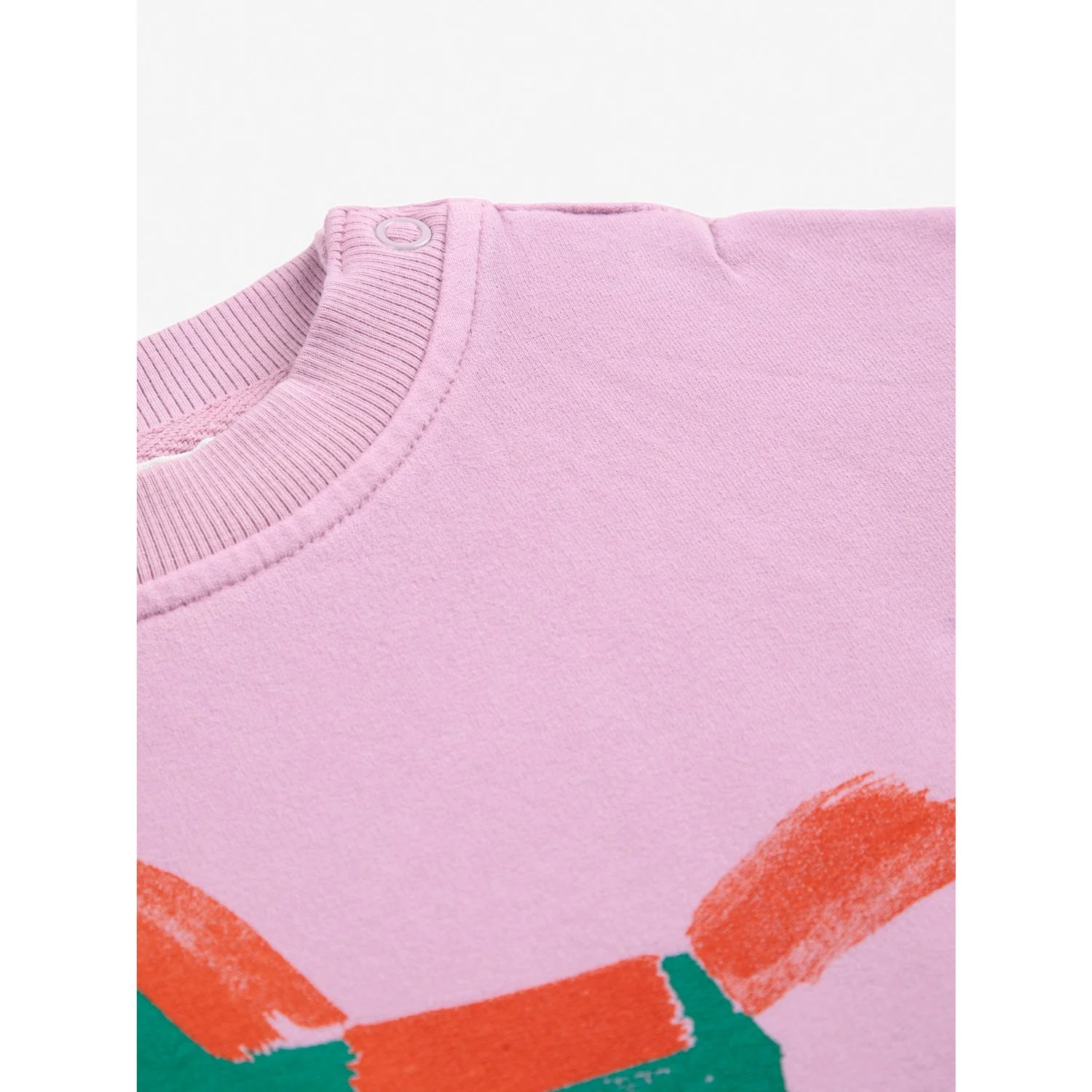 Bobo Choses Lavender Rocking Horse Body Sweatshirt - Image 4