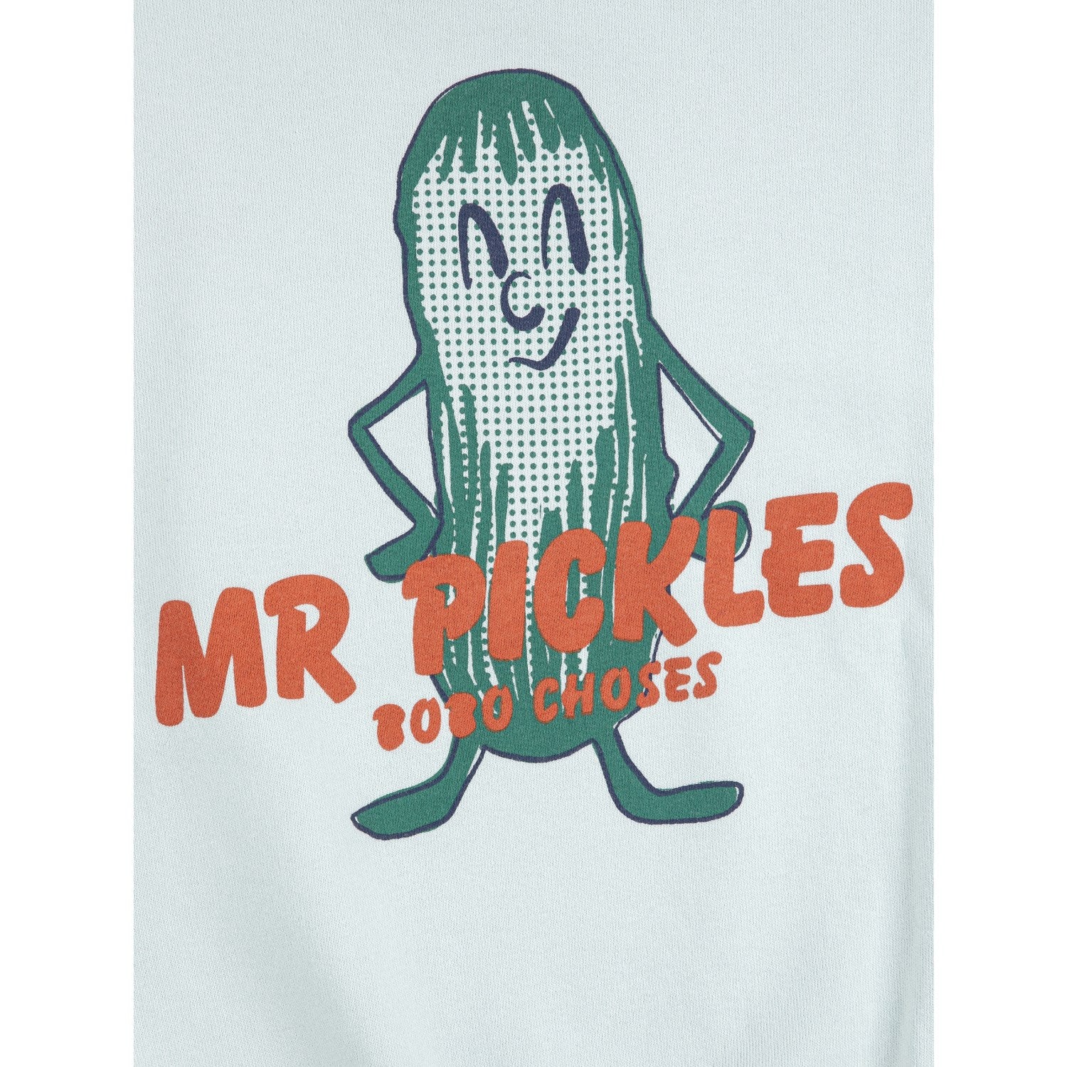 Bobo Choses Light Blue Mr Pickles Sweatshirt - Image 6
