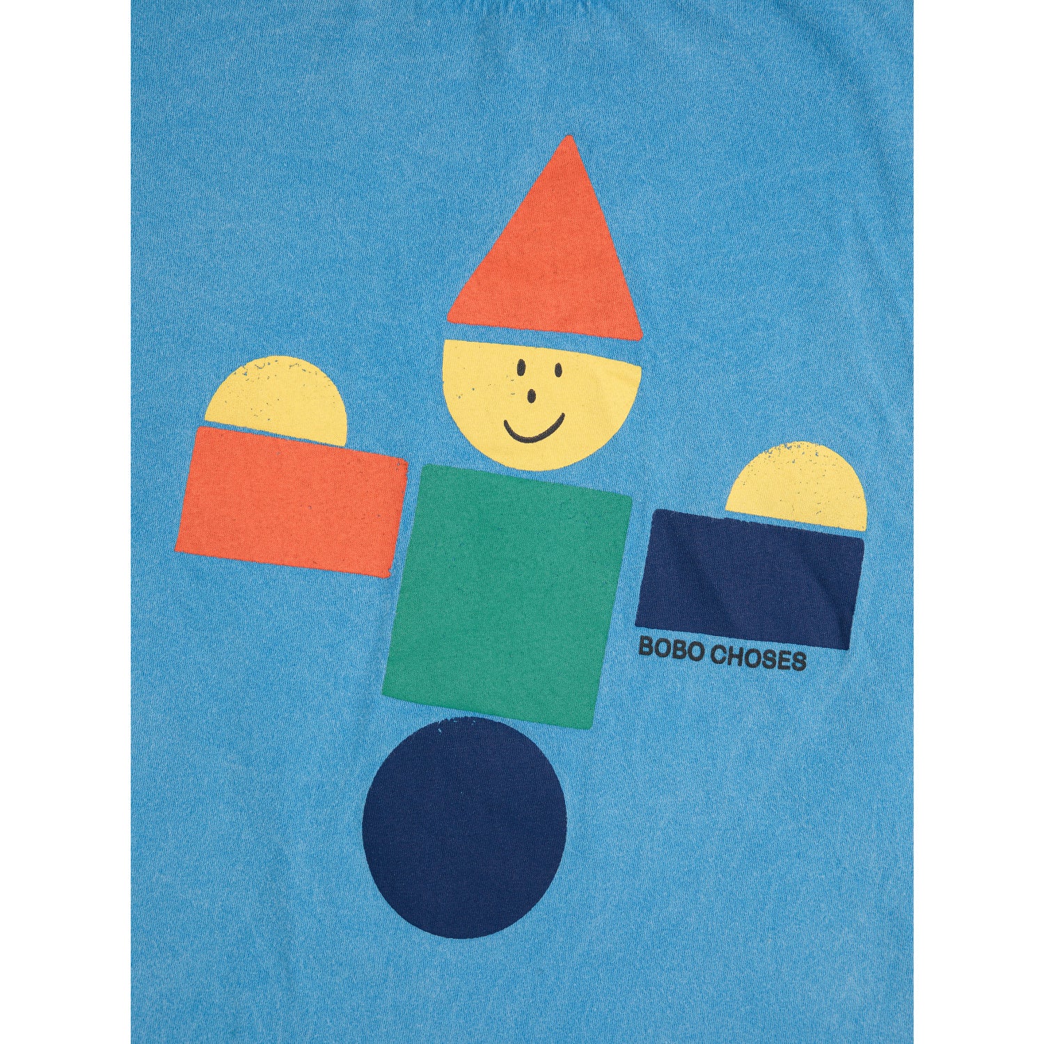 Bobo Choses Light Blue Wooden Toy T-Shirt - Image 6