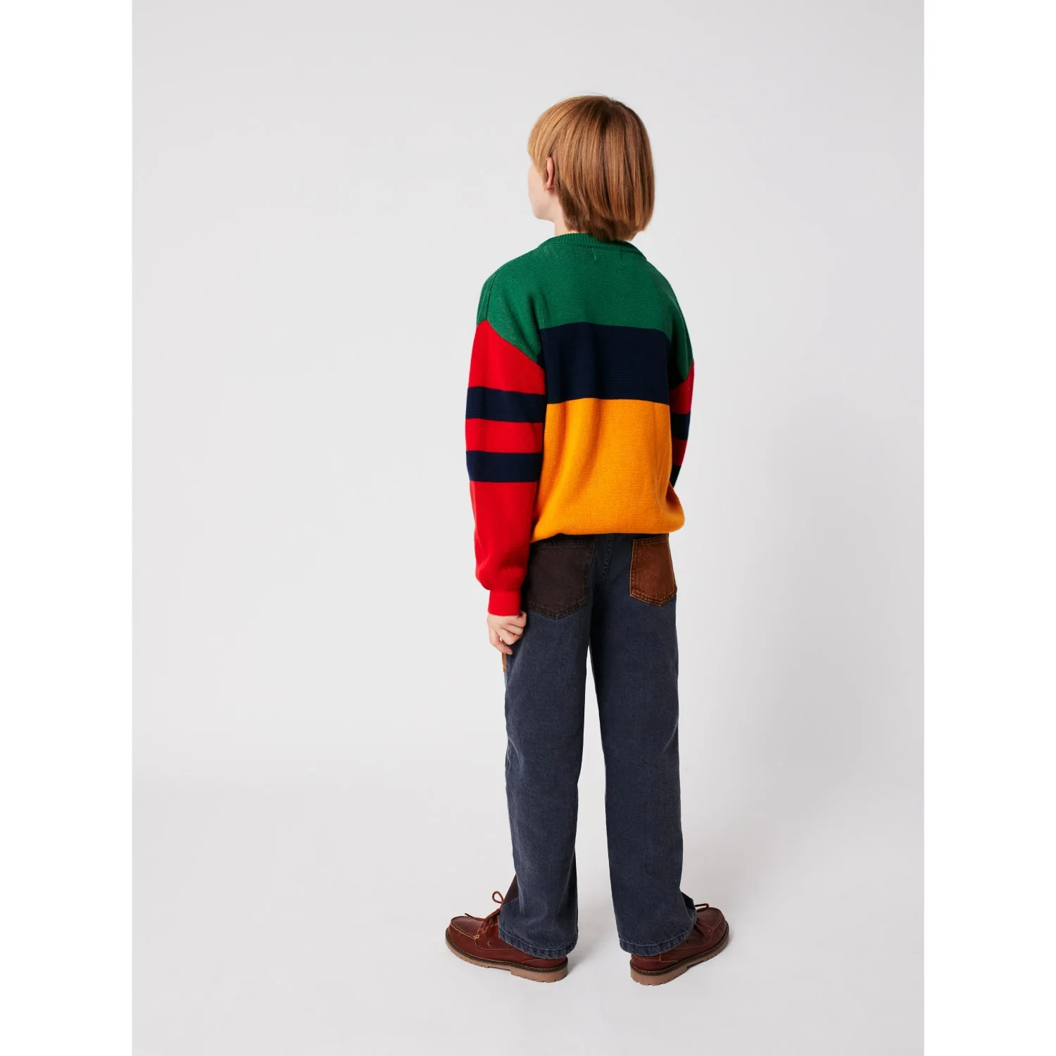Bobo Choses Multicolor Color Block Jumper - Image 7