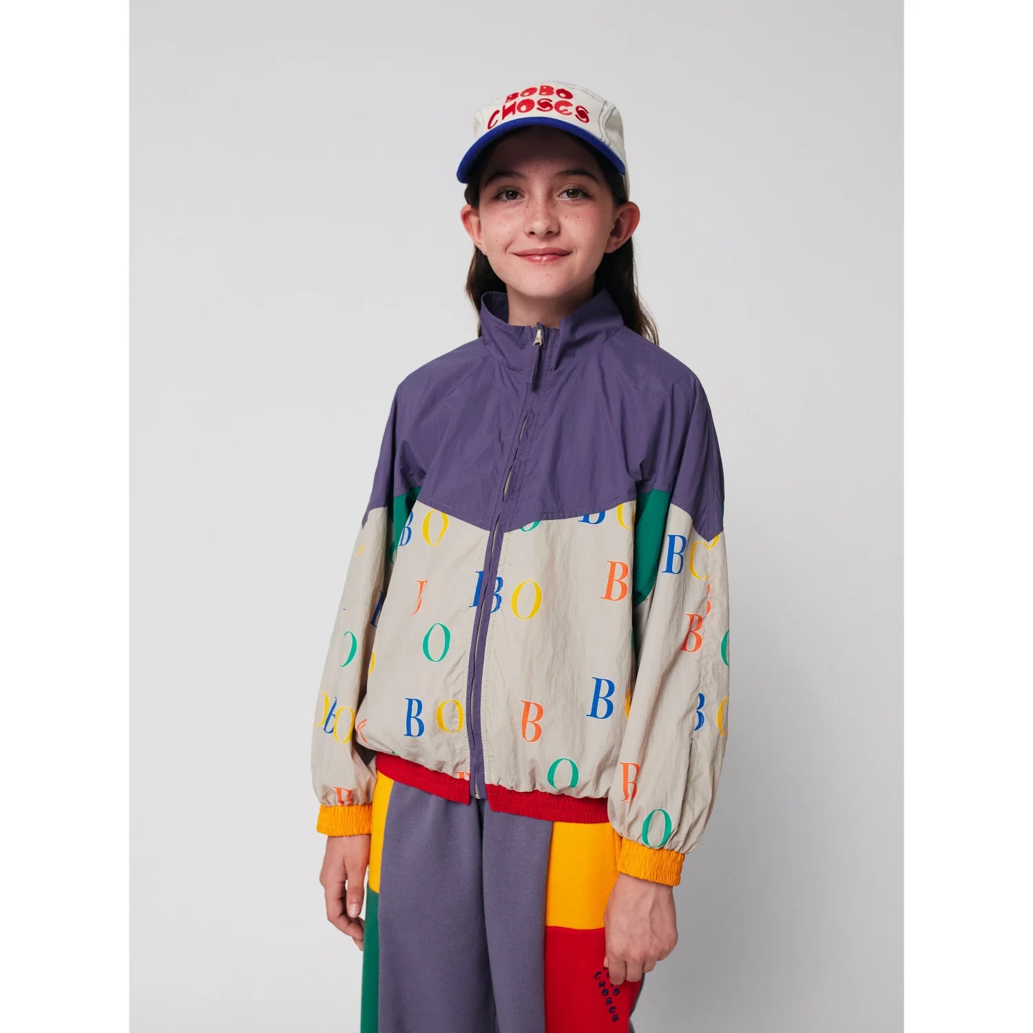Bobo Choses Multicolor Multicolor Bobo All Over Tracksuit Jacket - Image 4