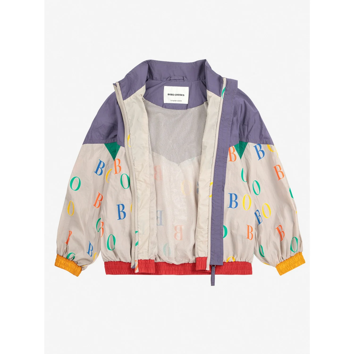 Bobo Choses Multicolor Multicolor Bobo All Over Tracksuit Jacket - Image 9