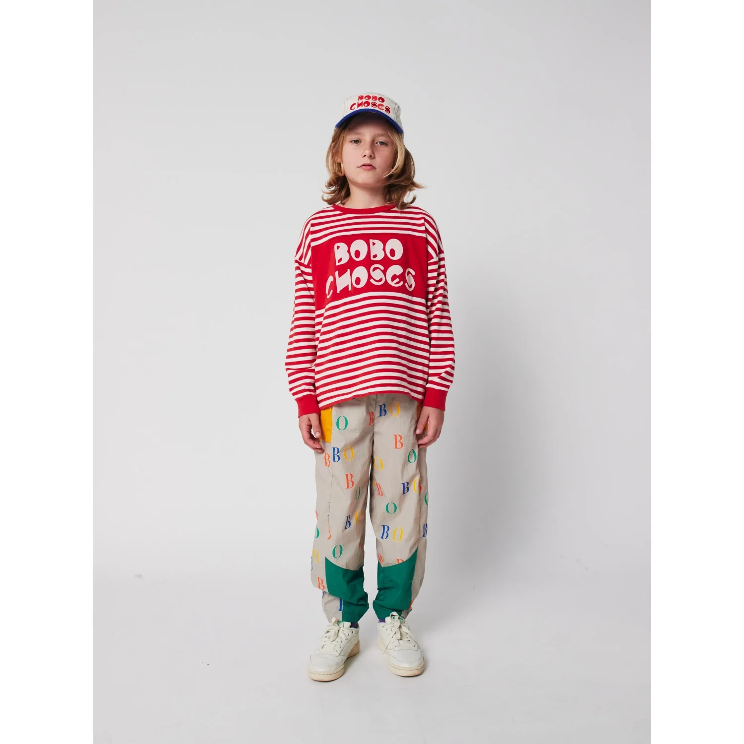 Bobo Choses Multicolor Multicolor Bobo All Over Tracksuit Pants - Image 8