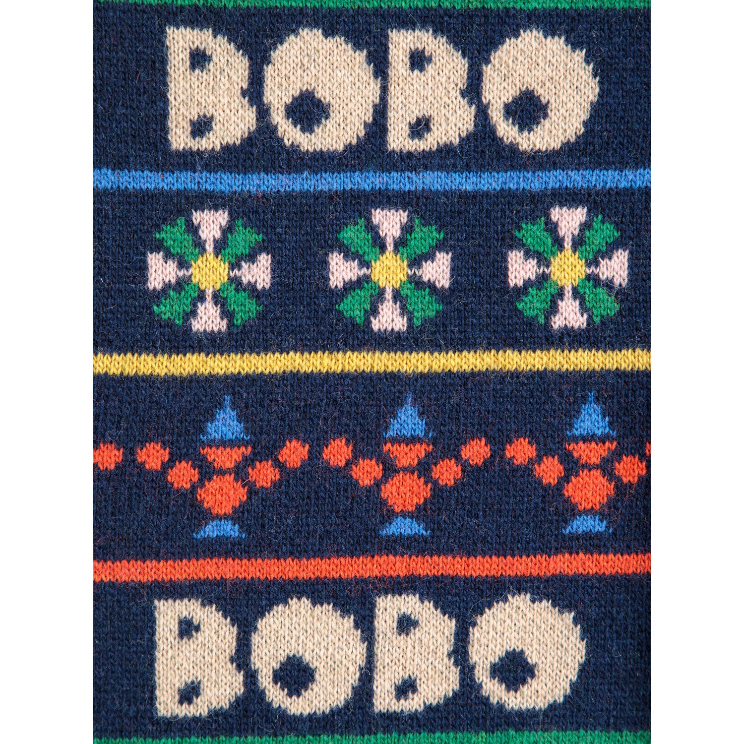 Bobo Choses Multicolor Toys All Over Knitted Vest - Image 2