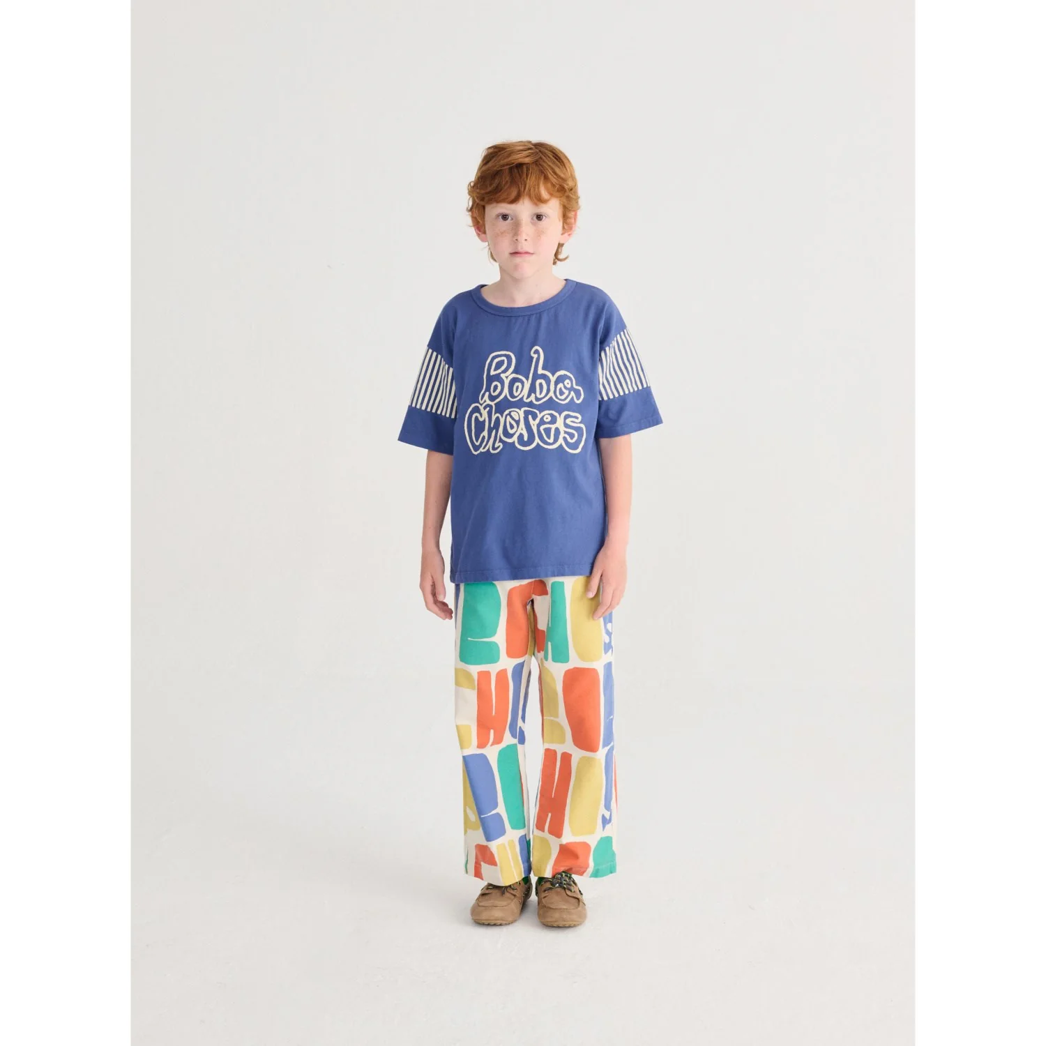 Bobo Choses Navy Blue Bobo Choses By Hand T-Shirt - Image 3