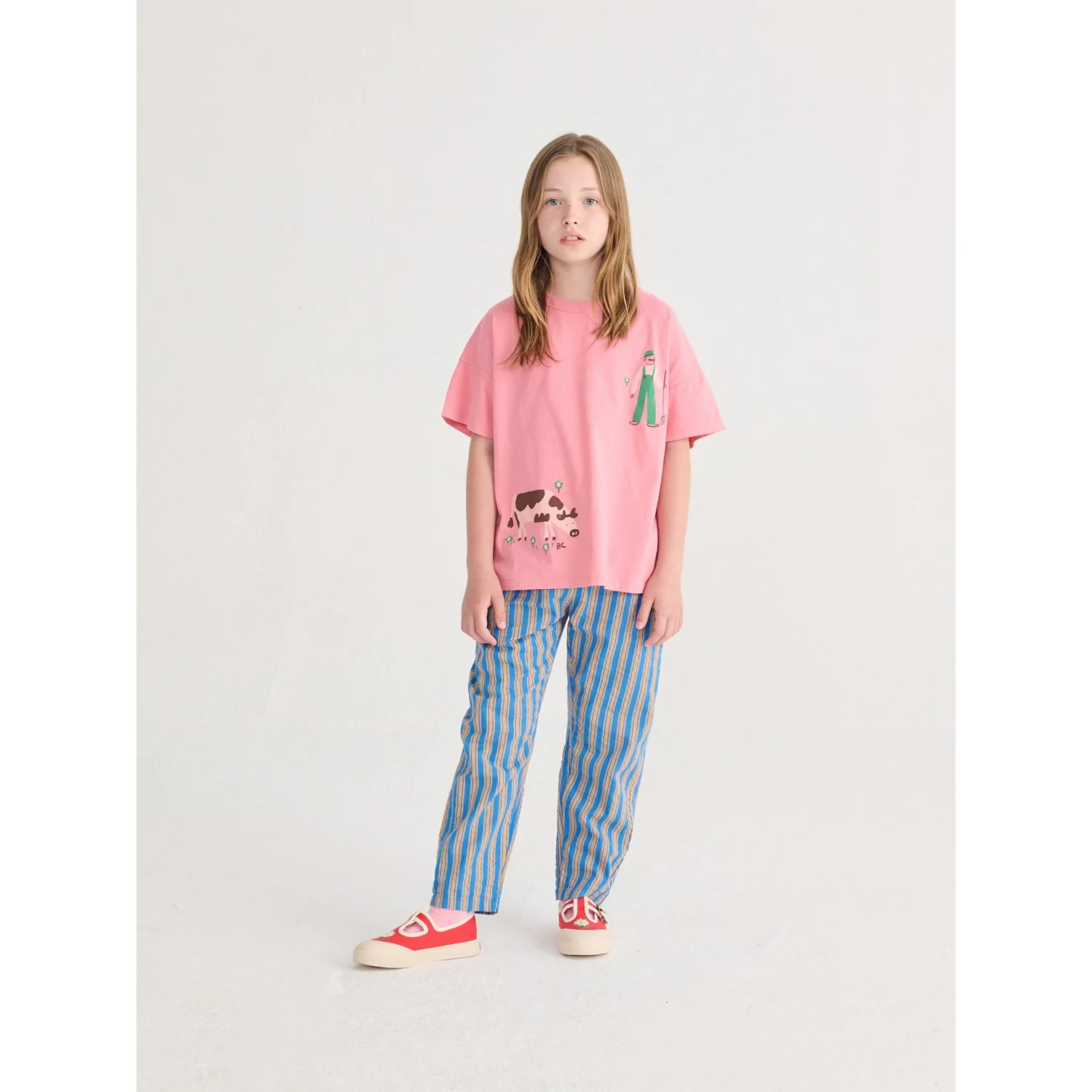 Bobo Choses Navy Blue New Hairline Woven Pants - Image 4