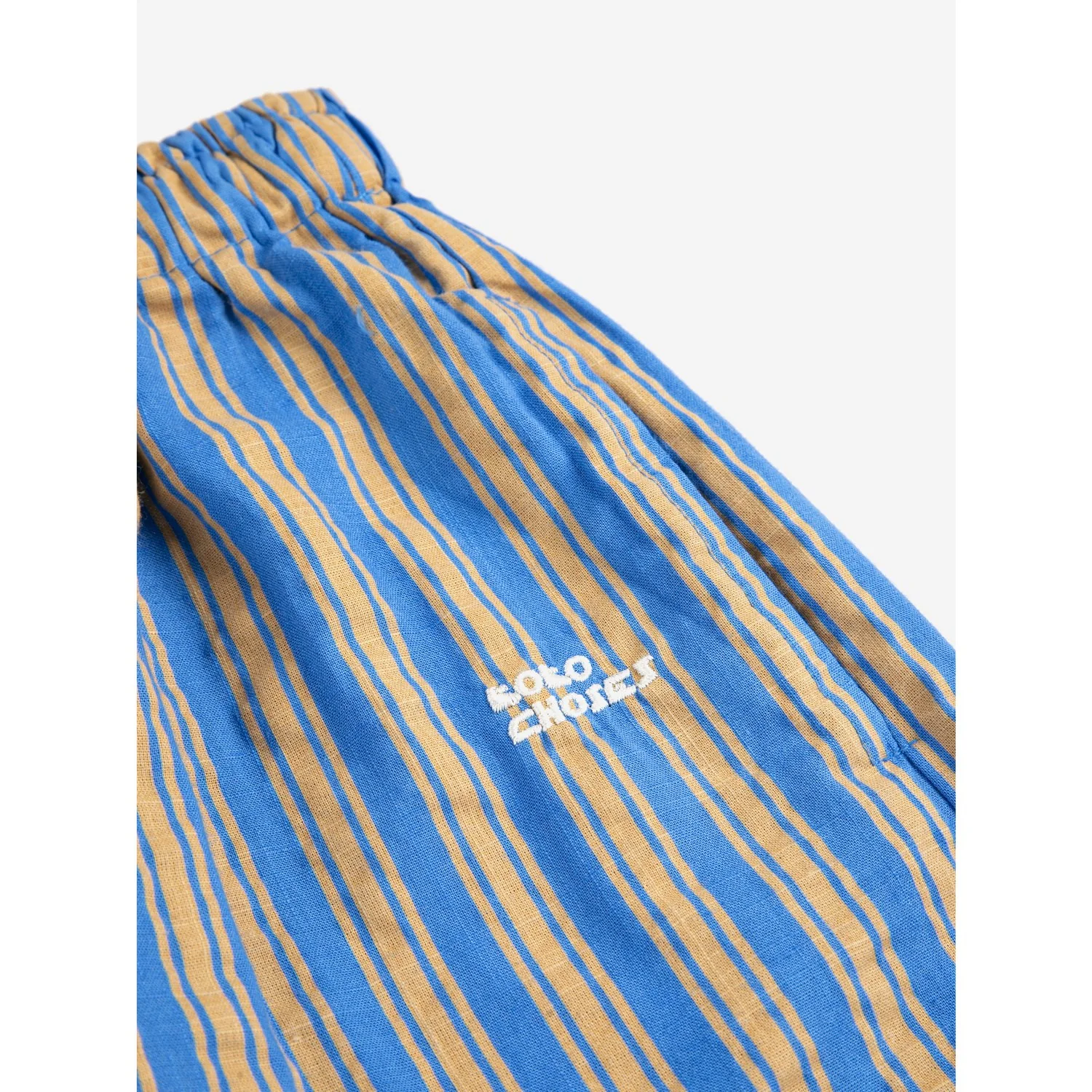 Bobo Choses Navy Blue New Hairline Woven Pants - Image 8