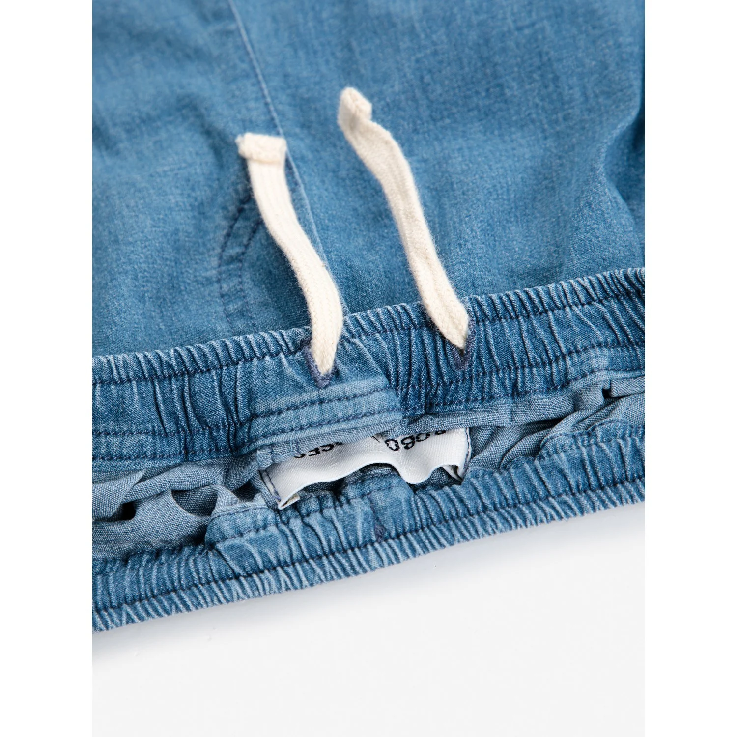 Bobo Choses Navy Blue Roll The Dice Light Denim Pants - Image 6