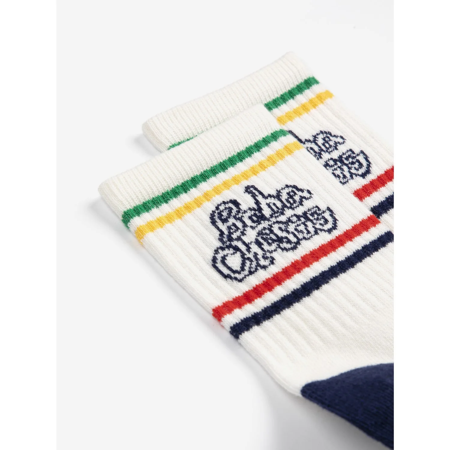 Bobo Choses Offwhite Bobo Choses By Hand Short Socks - Image 3