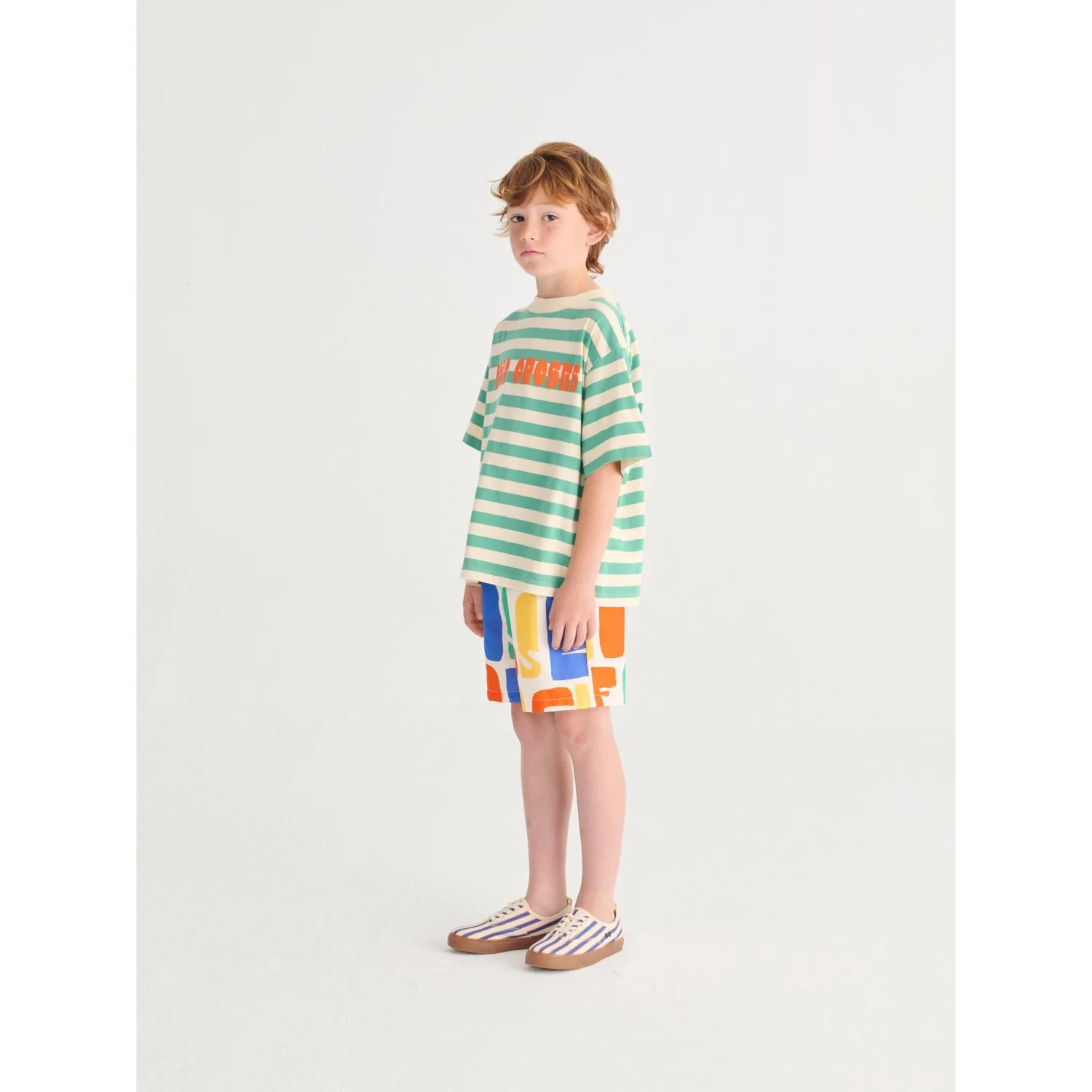 Bobo Choses Offwhite Bobo Choses Color All Over Swim Board Shorts - Image 3
