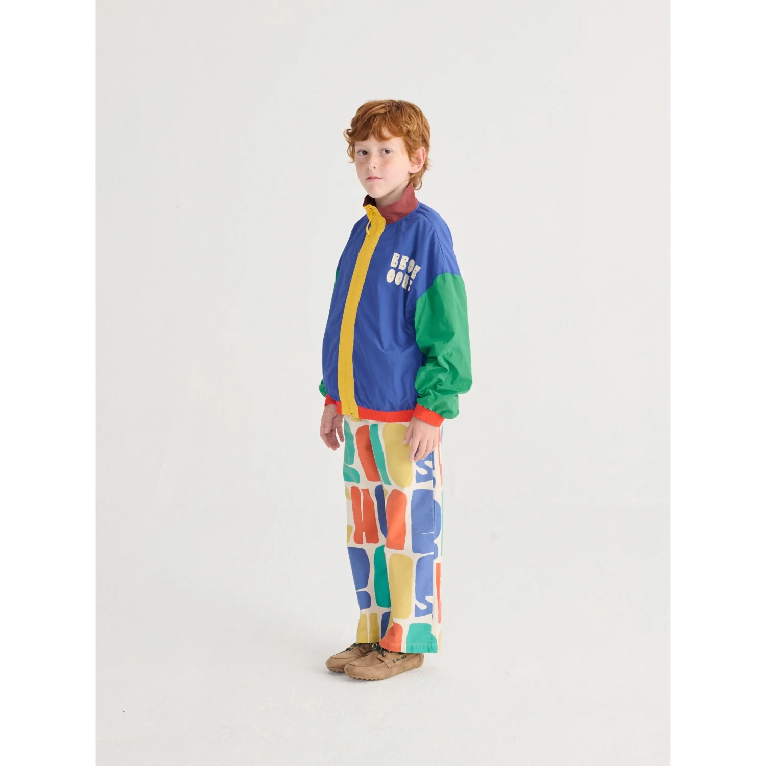 Bobo Choses Offwhite Bobo Choses Color All Over Woven Pants - Image 3
