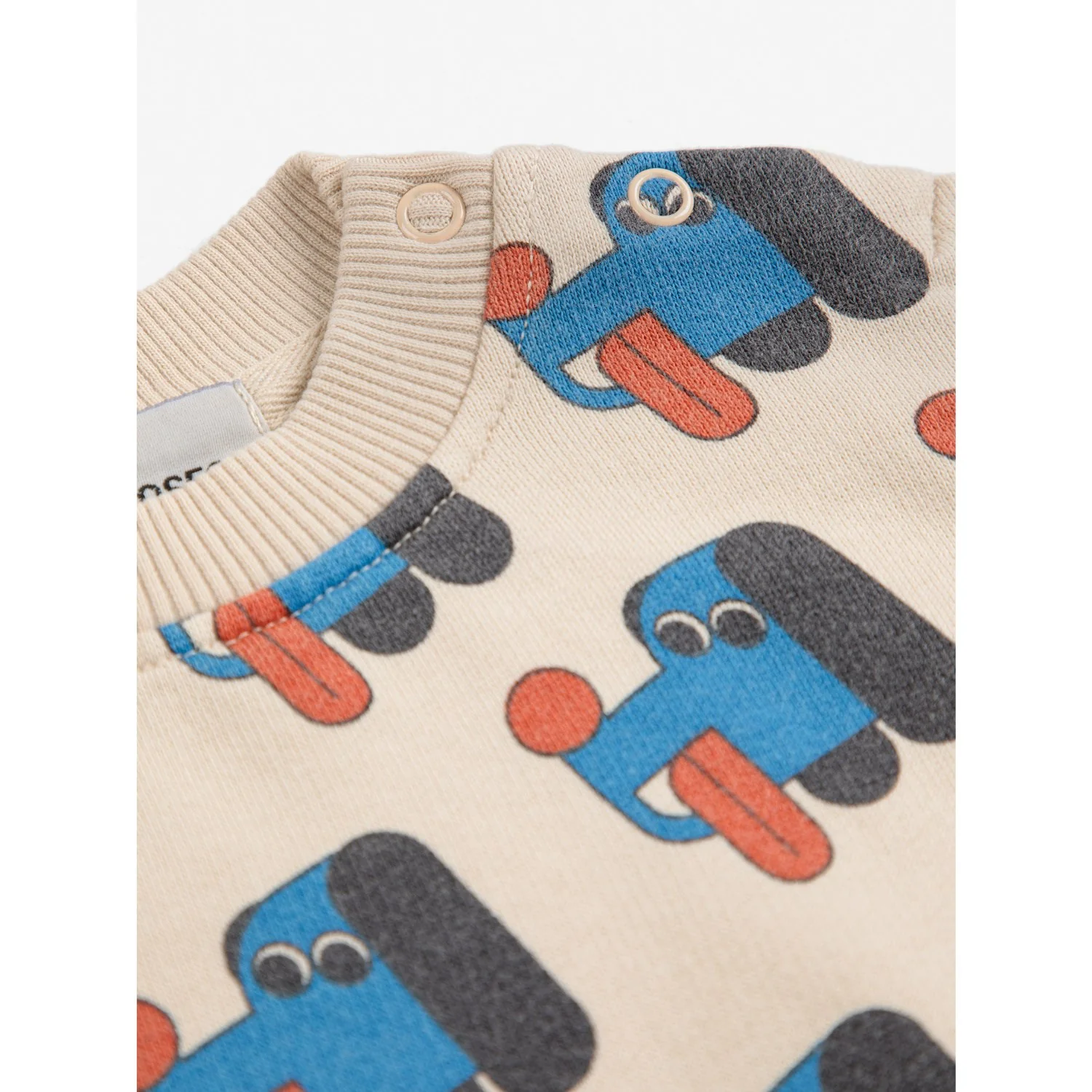 Bobo Choses Offwhite Doggy Mate All Over Sweatshirt - Image 2