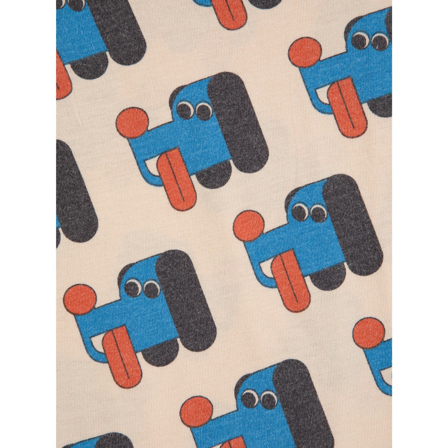 Bobo Choses Offwhite Doggy Mate All Over T-Shirt - Image 4