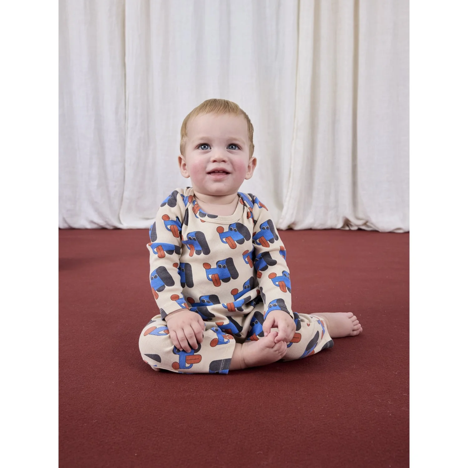 Bobo Choses Offwhite Doggy Mate All Over T-Shirt - Image 8