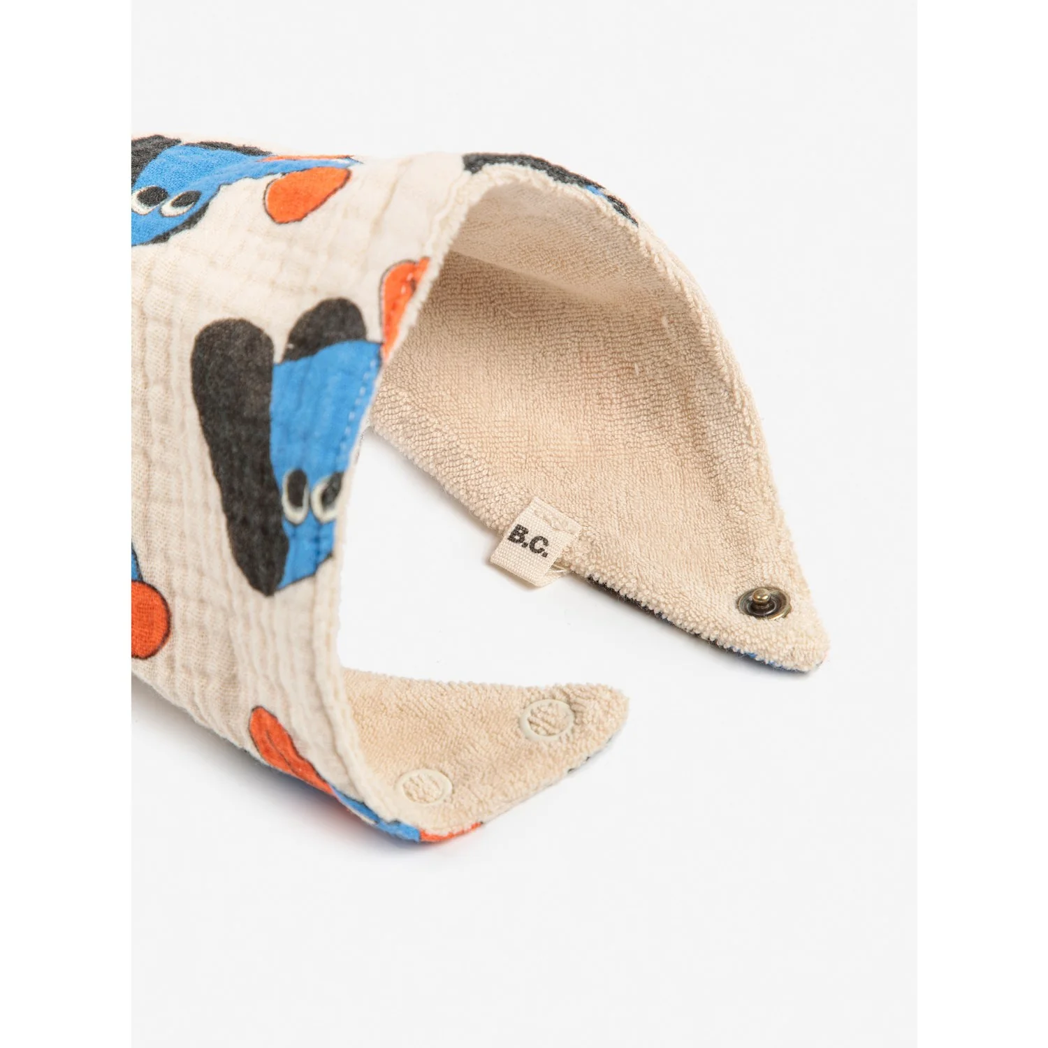 Bobo Choses Offwhite Doggy Mate Bib Set - Image 4