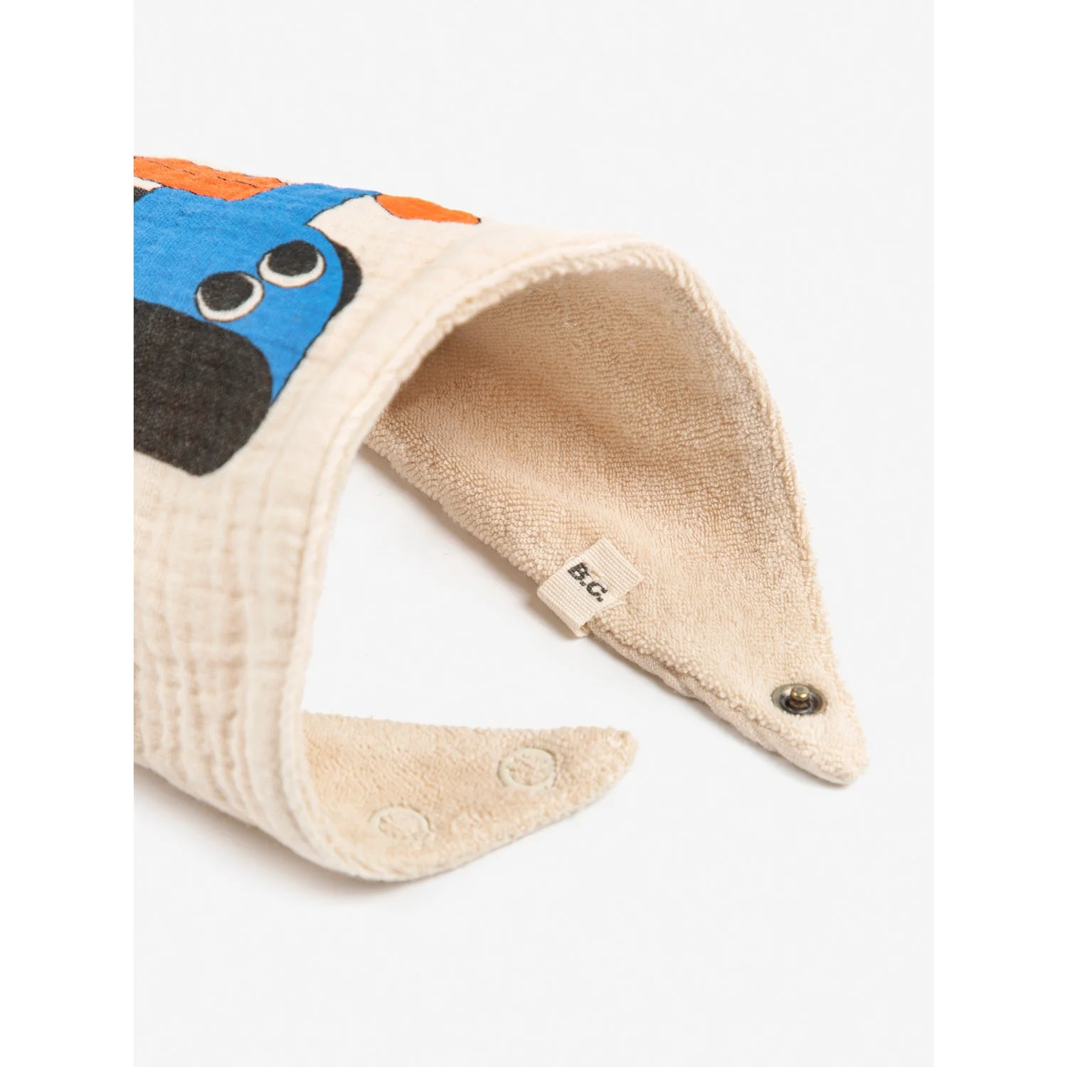 Bobo Choses Offwhite Doggy Mate Bib Set - Image 5
