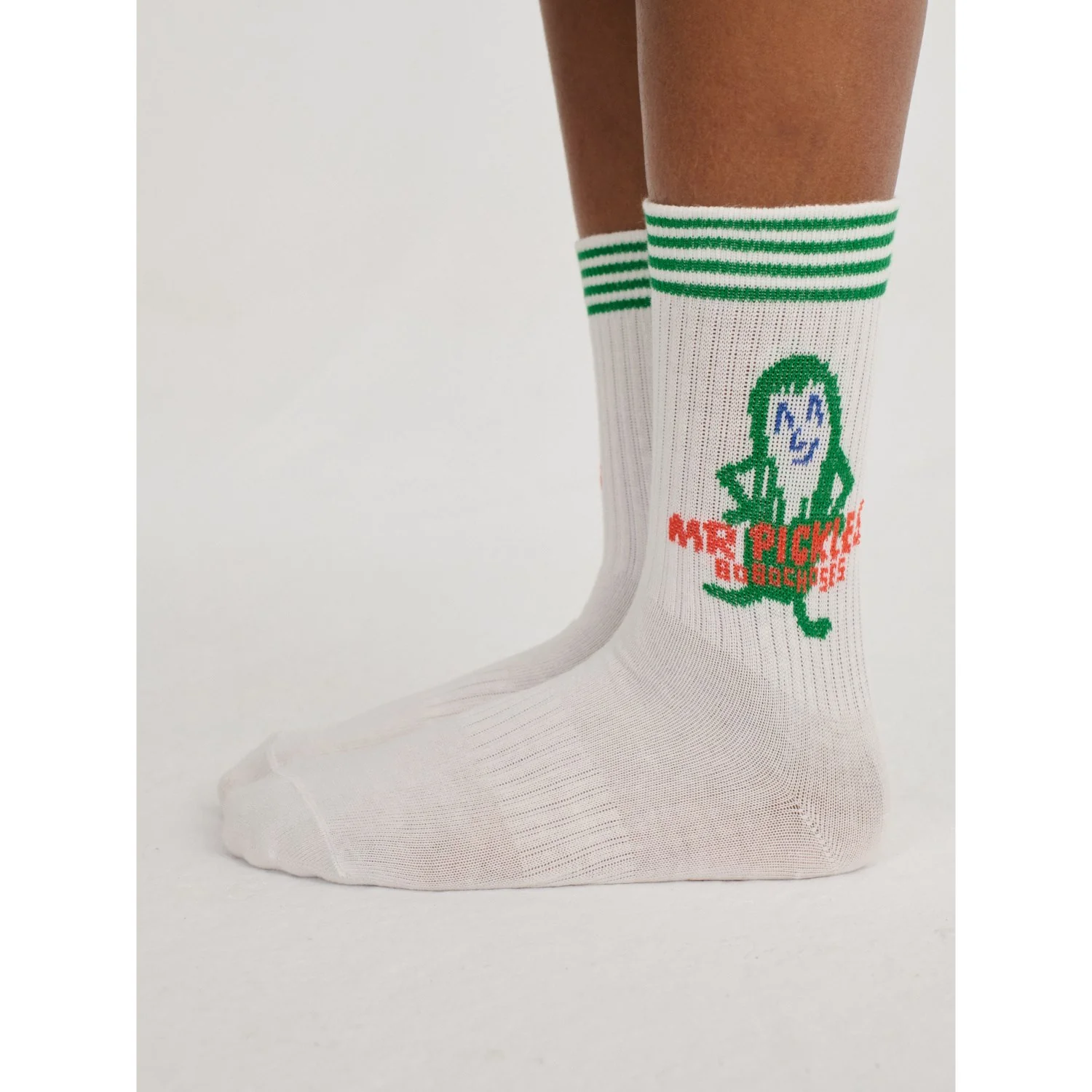 Bobo Choses Offwhite Mr Pickles Short Socks - Image 2