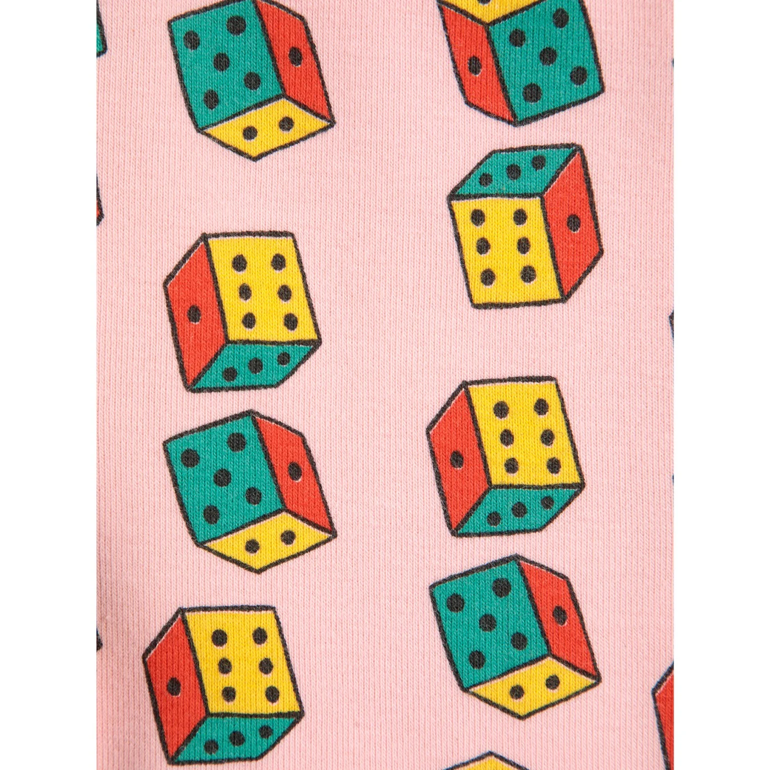 Bobo Choses Pink Dices All Over Leggings - Image 3