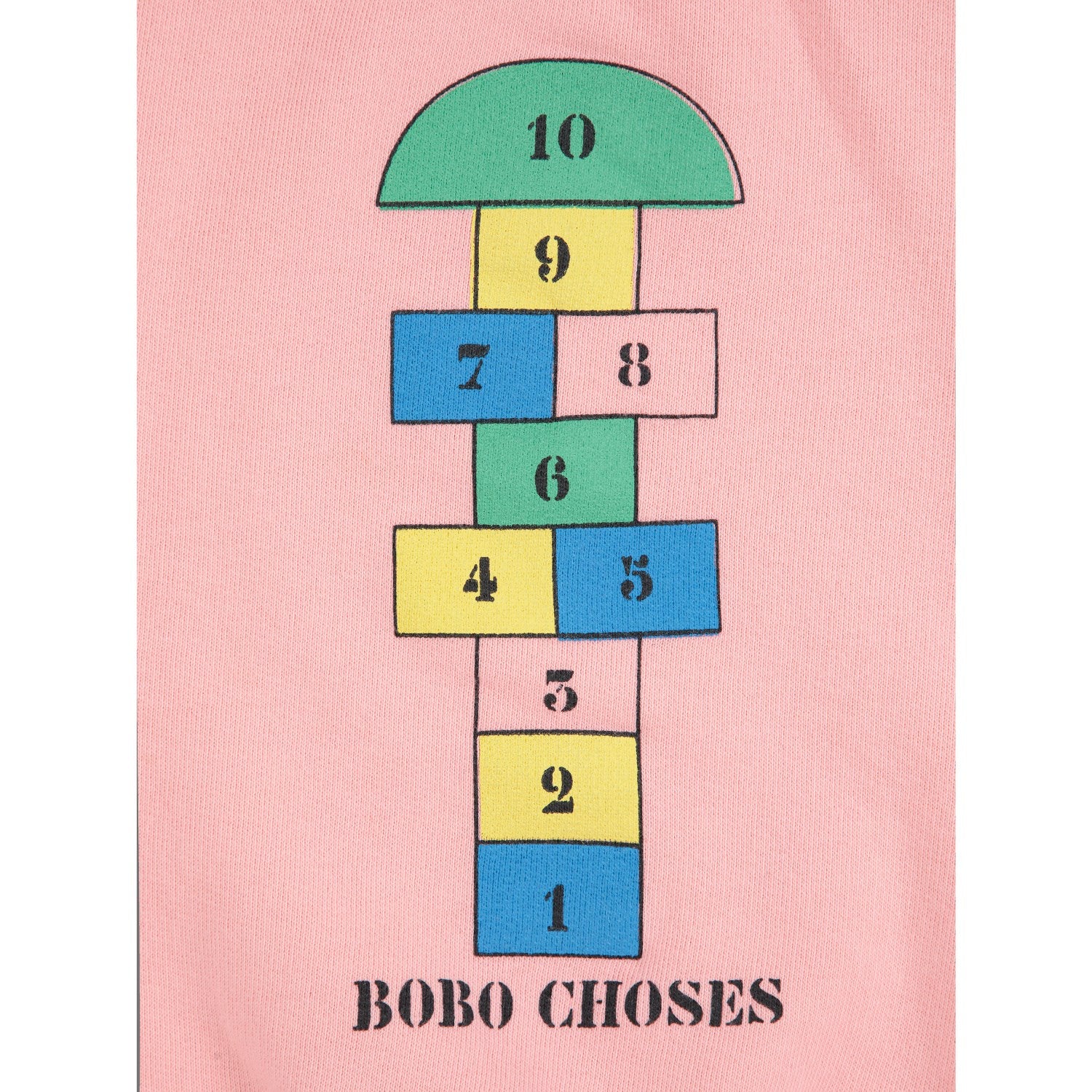 Bobo Choses Pink Hopscotch Sweatshirt - Image 6