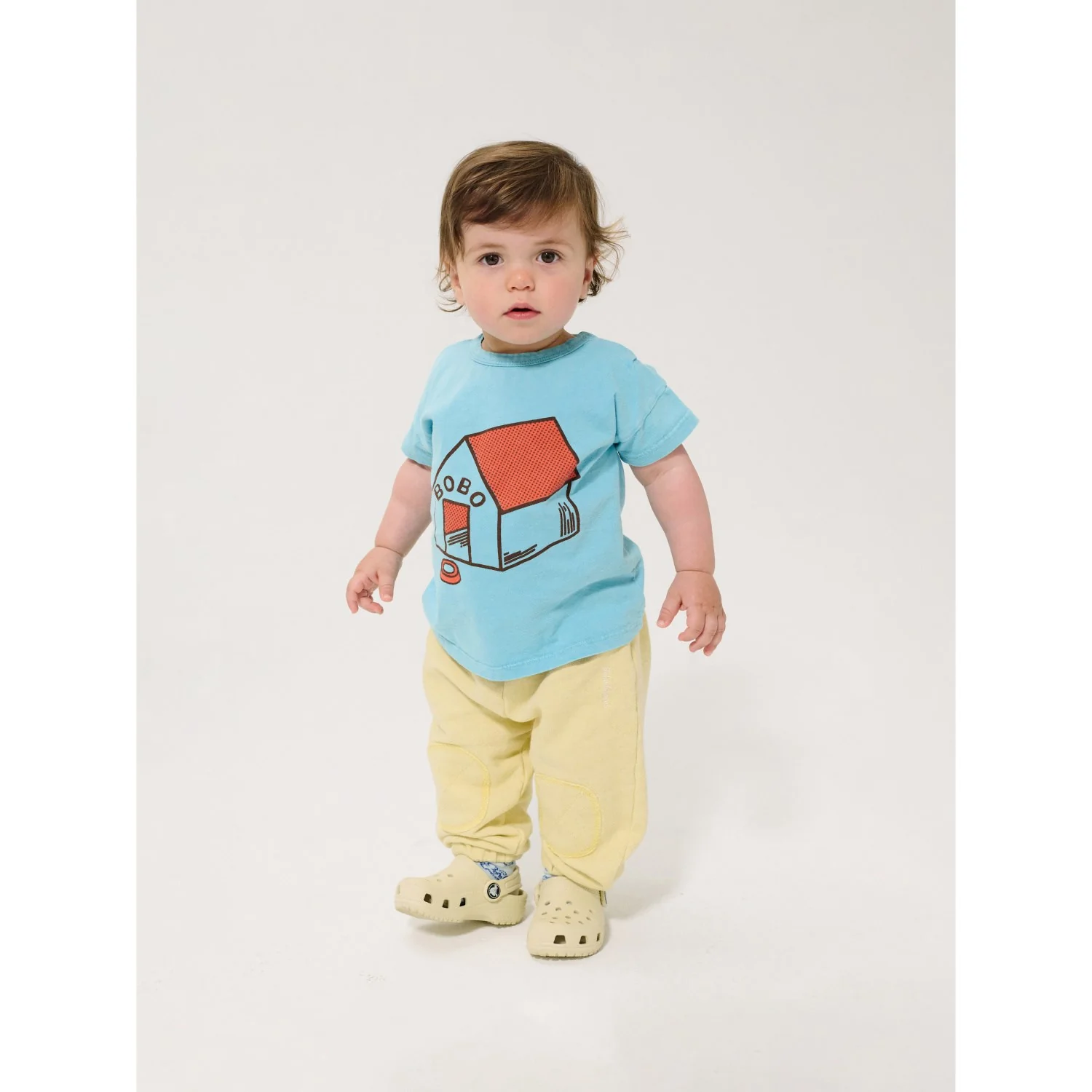 Bobo Choses Prussian Blue Pickles Is At Home T-Shirt - Image 3