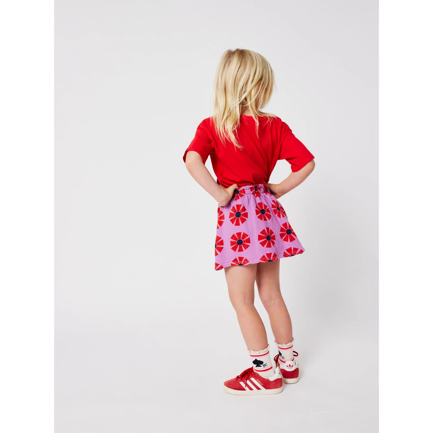 Bobo Choses Purple Kaleidoscope All Over Skirt - Image 4