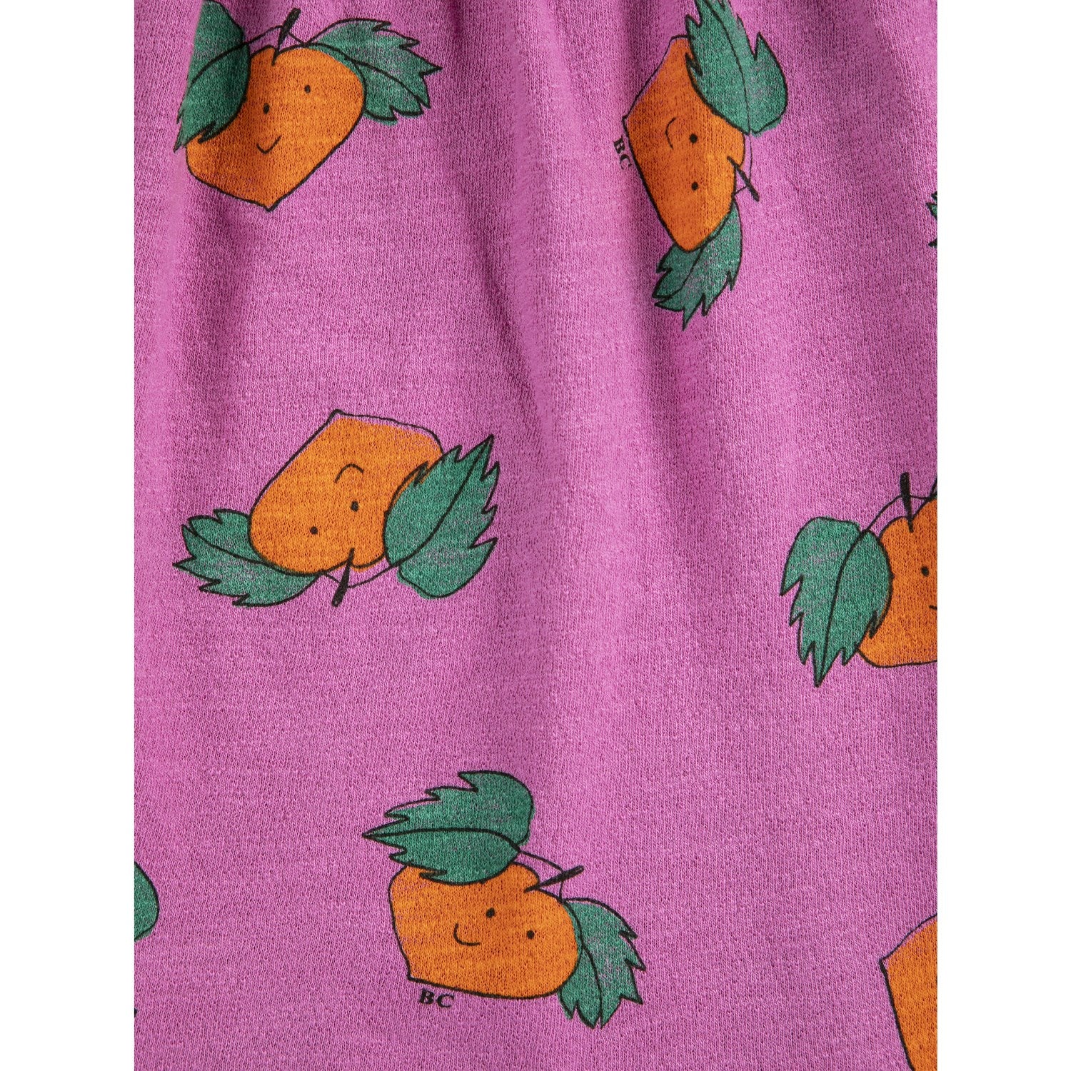Bobo Choses Purple Tangerine All Over Ruffled Dress - Image 4